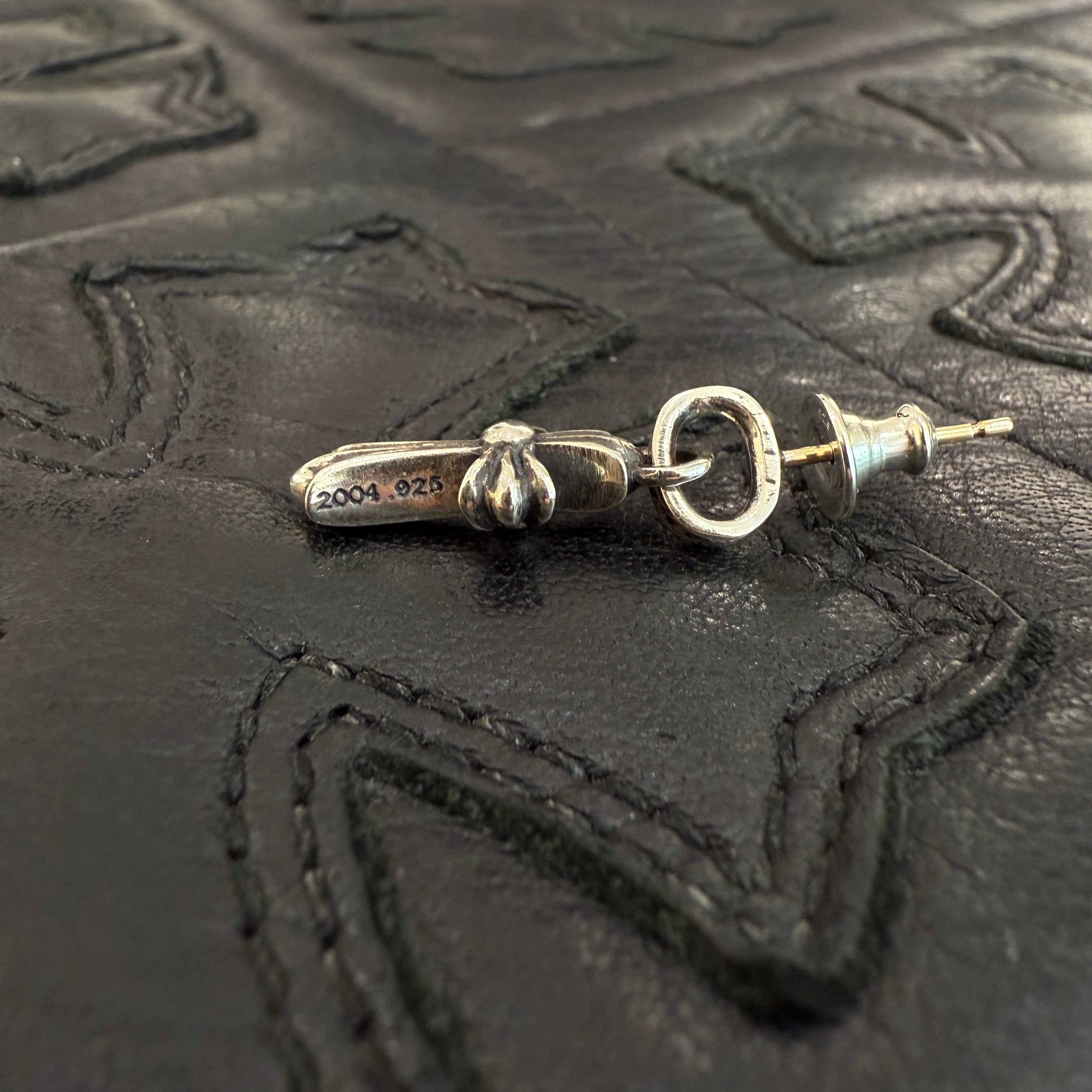 CHROME HEARTS BABY FAT CROSS Earring クロムハーツ ベイビーファットクロス ピアス