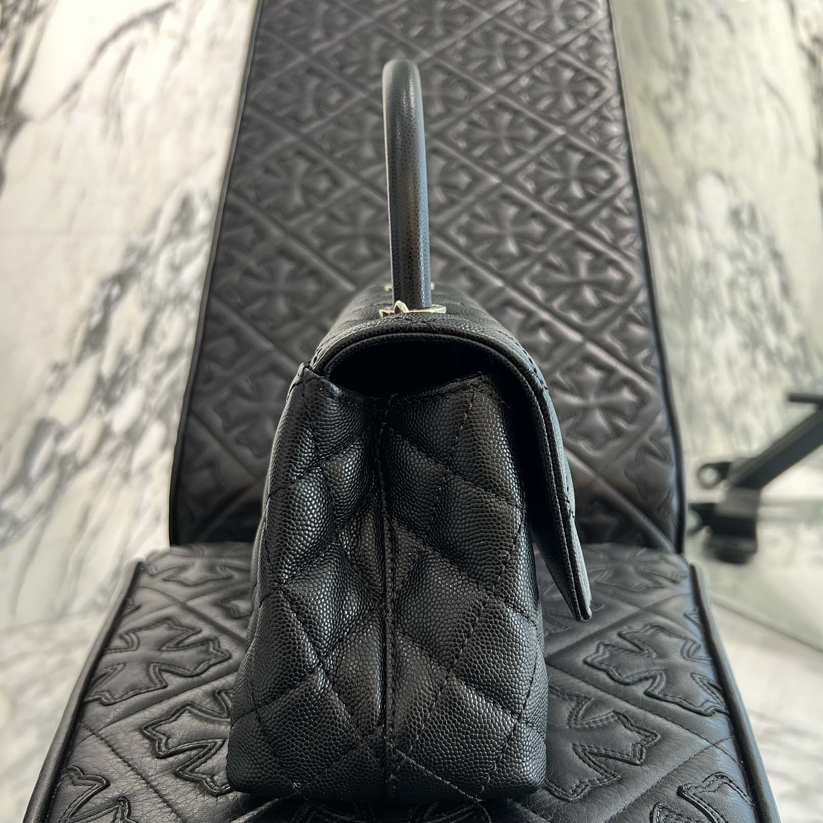 CHANEL COCO Top Handle Flap Shoulder Bag Size XS シャネル ココハンドル トップハンドル フラップショルダーバッグ サイズXS