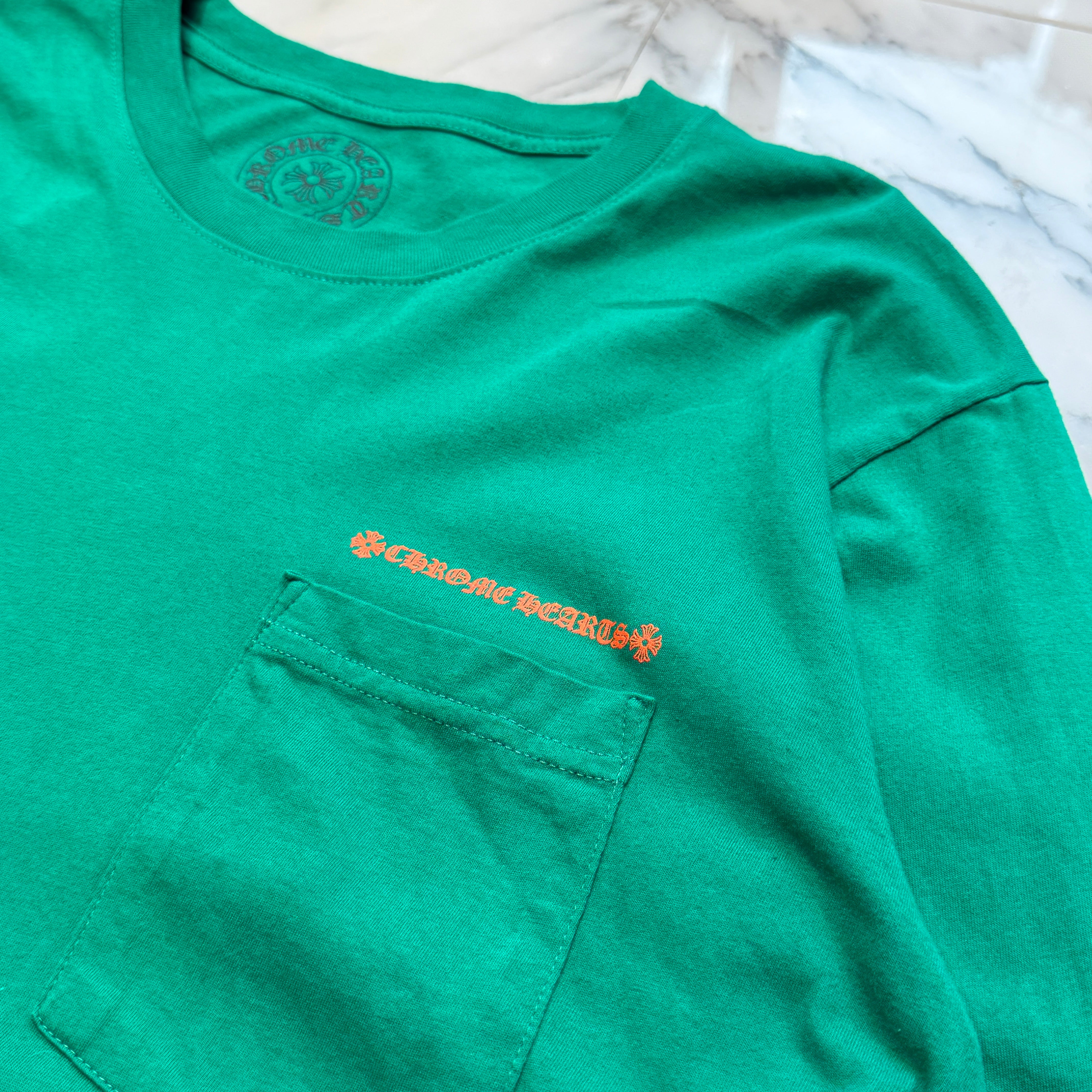 CHROME HEARTS Las Vegas Limited Orange Horseshoe Long Sleeve Tee Size L クロムハーツ ラスベガス限定 オレンジホースシュー ロングスリーブTシャツ サイズL