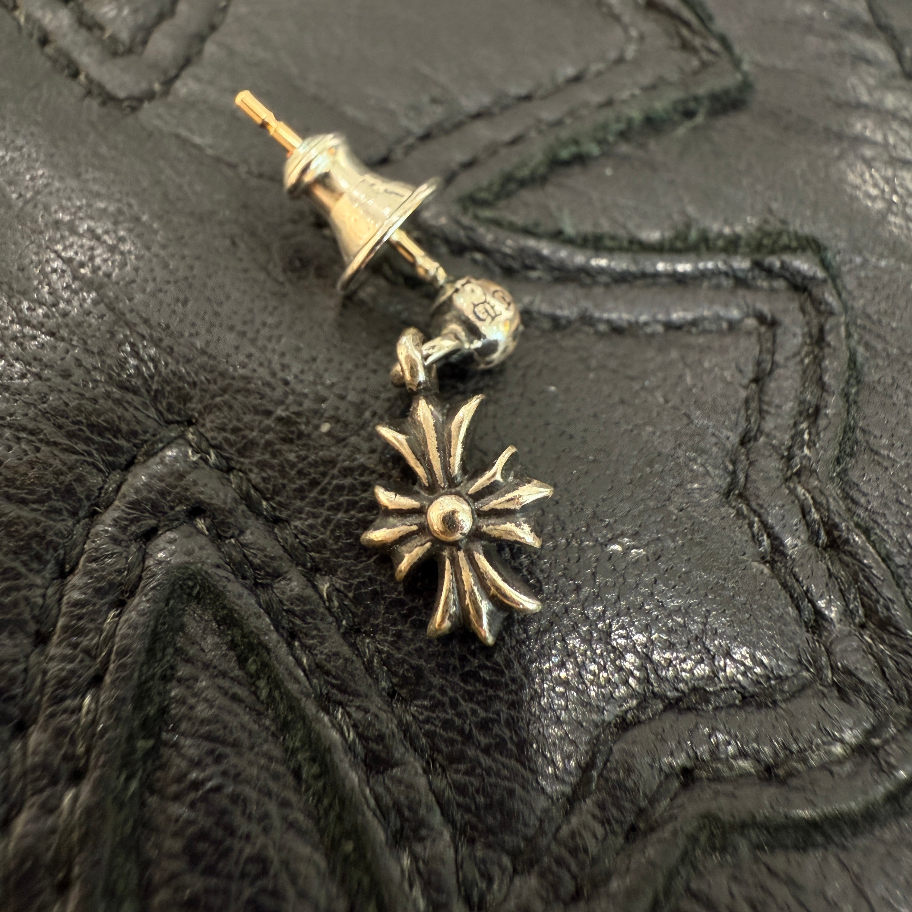 CHROME HEARTS Tiny E CH Cross Earring クロムハーツ タイニーE CHクロス ピアス