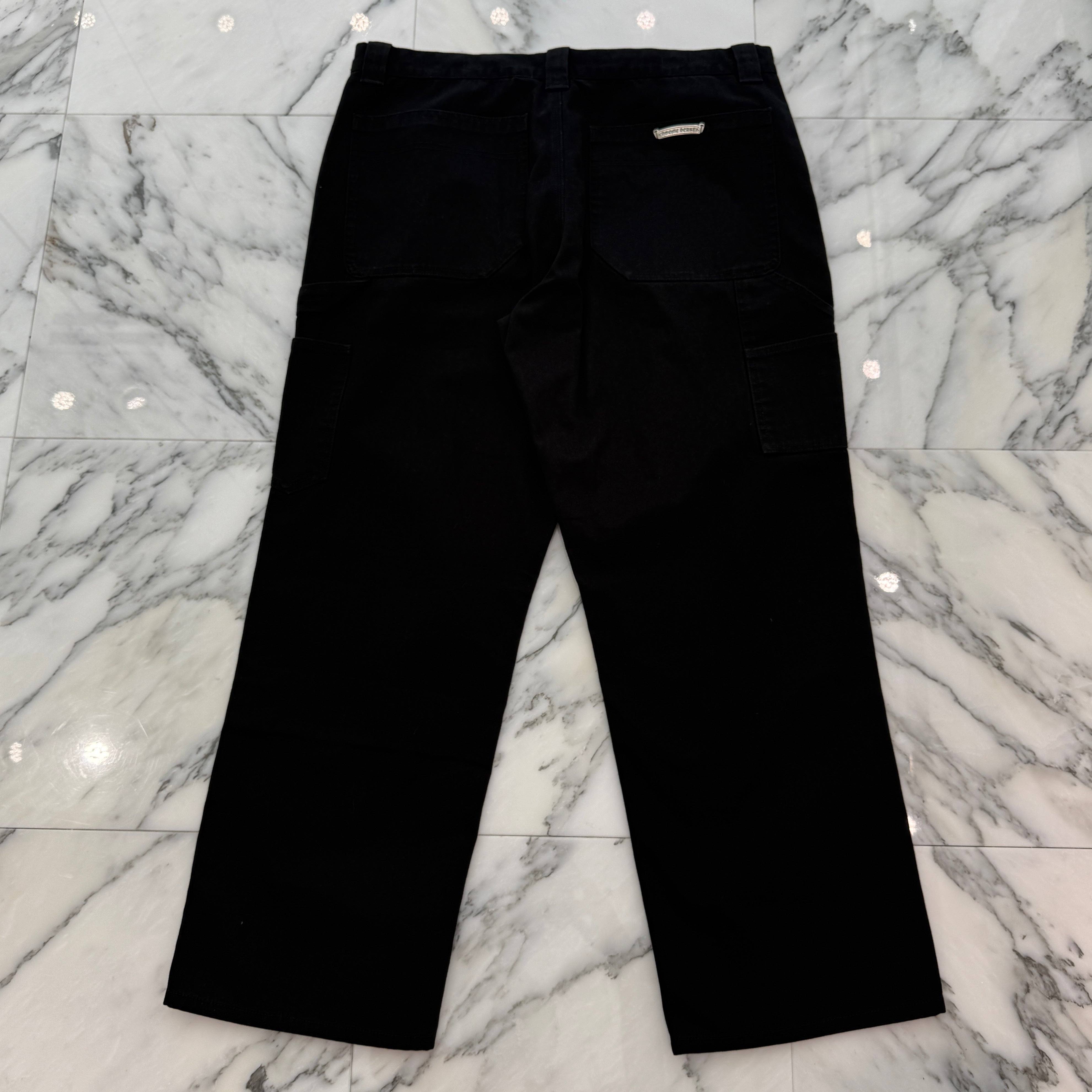 CHROME HEARTS Carpenter Cross Ball Button Denim Pants Size 38 クロムハーツ カーペンター クロスボールボタン デニムパンツ サイズ38