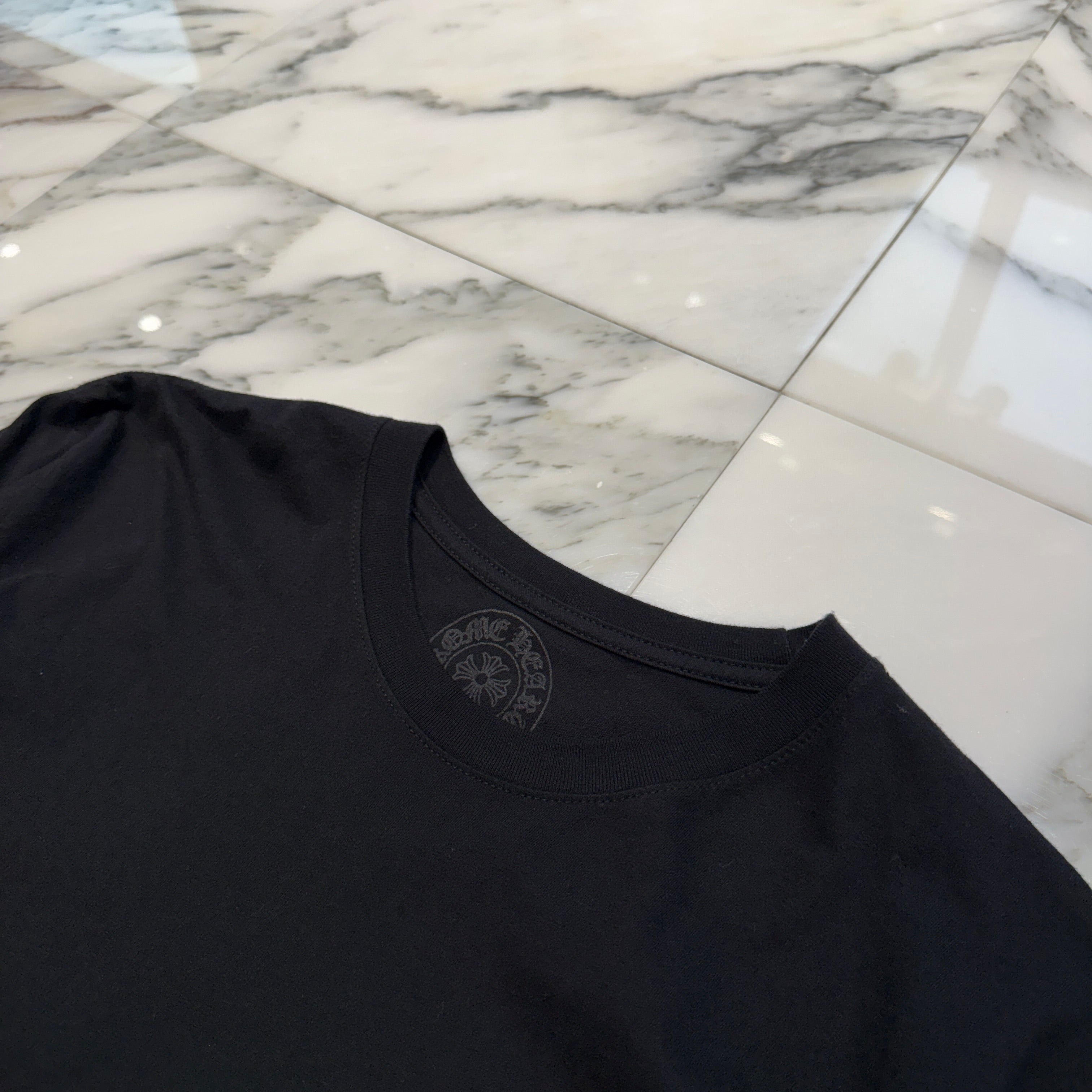 CHROME HEARTS Dagger Eye Chart Long Sleeve Tee Size L クロムハーツ