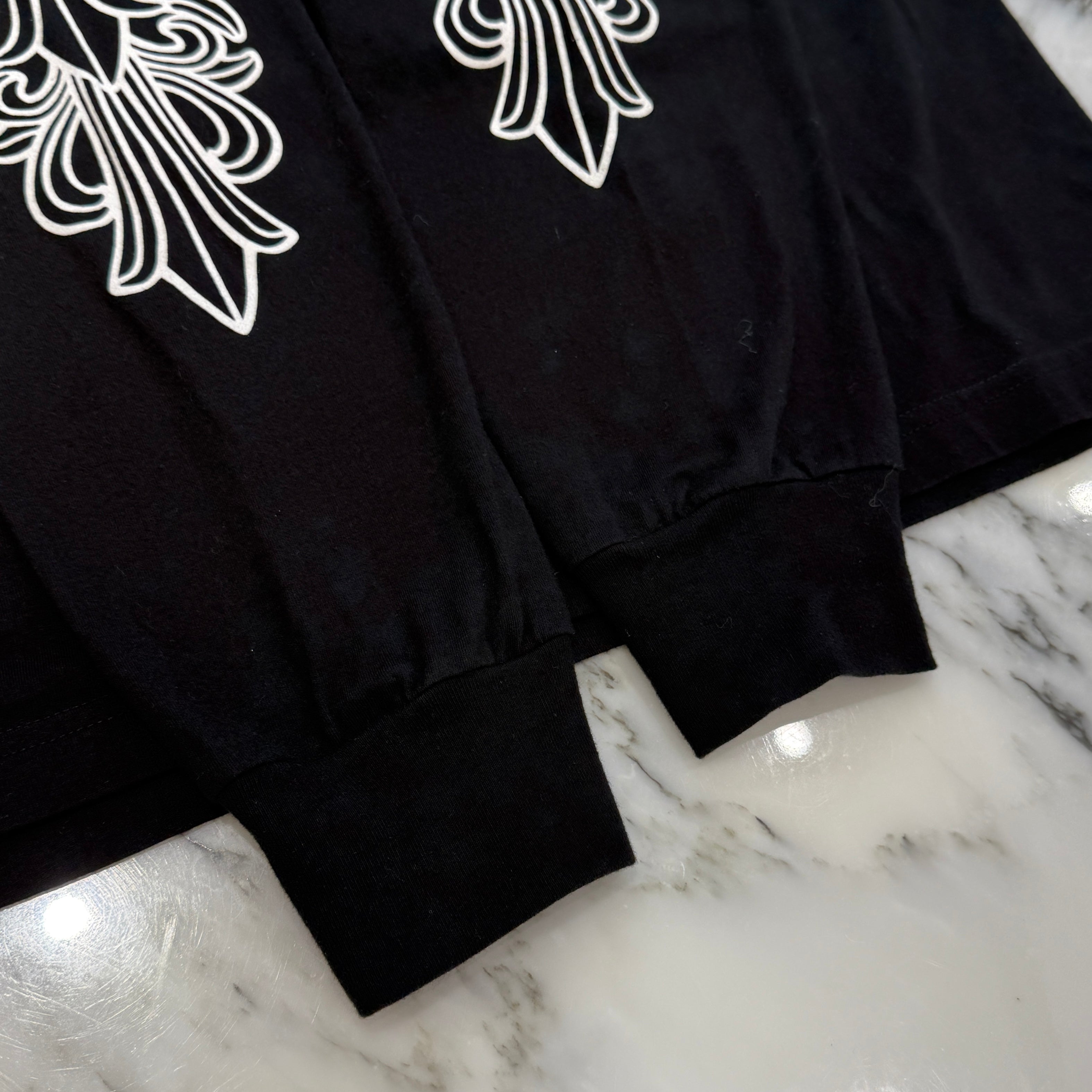 CHROME HEARTS Dagger Eye Chart Long Sleeve Tee Size L クロムハーツ ダガー アイチャート ロングスリーブ Tシャツ サイズL