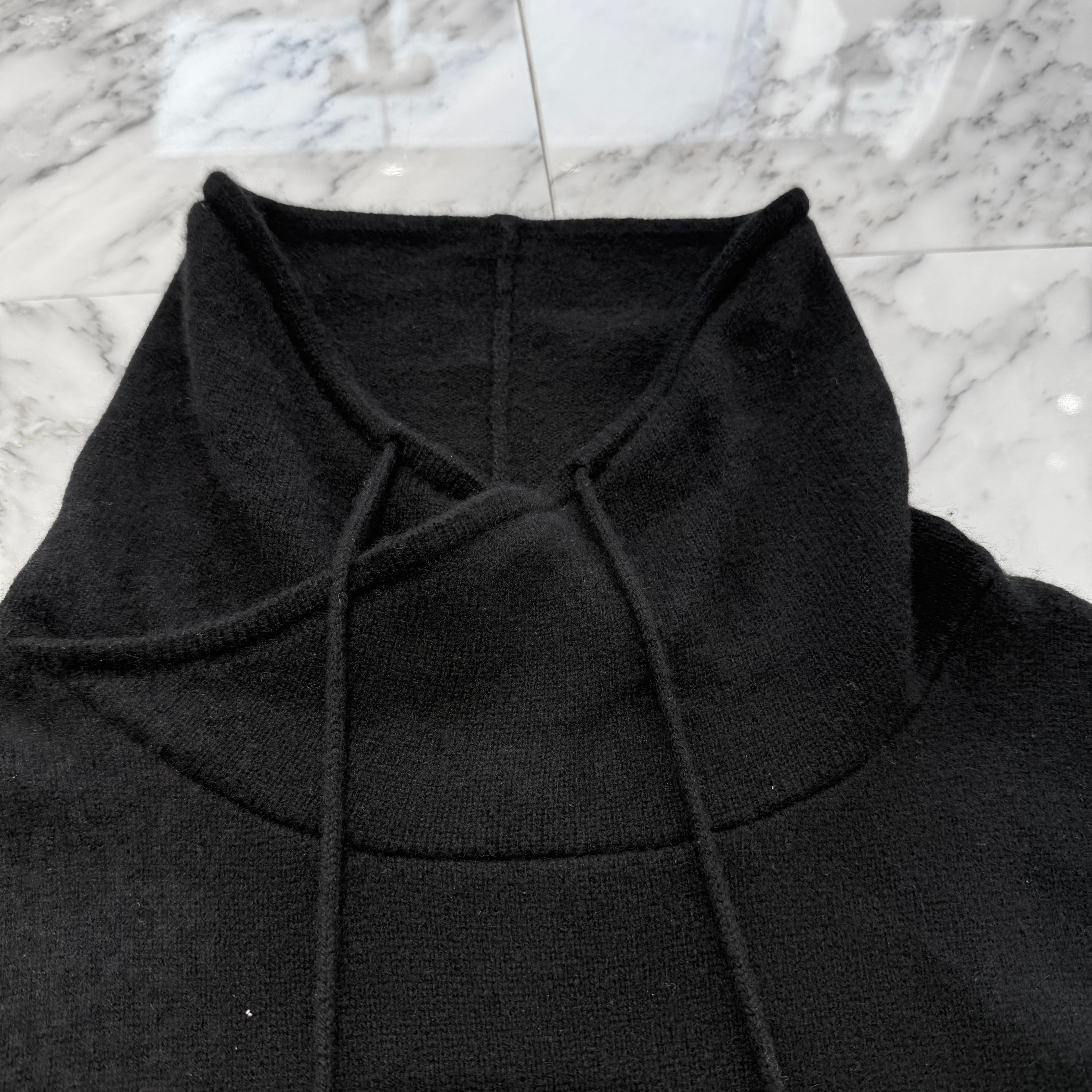 CHROME HEARTS Y NOT Cross Leather Patch Cashmere Pullover Knit Sweater Size M クロムハーツ ワイノット クロスレザーパッチ カシミヤ プルオーバー ニットセーター  サイズM