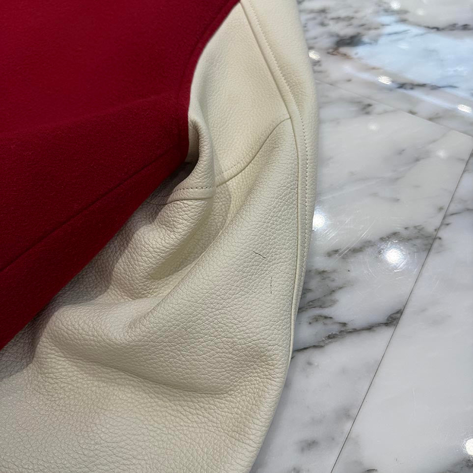 LOUIS VUITTON 2019AW Multi Patch Varsity Leather Jacket 1A5F4G Size 46 ルイヴィトン マルチパッチ バーシティ レザージャケット サイズ46