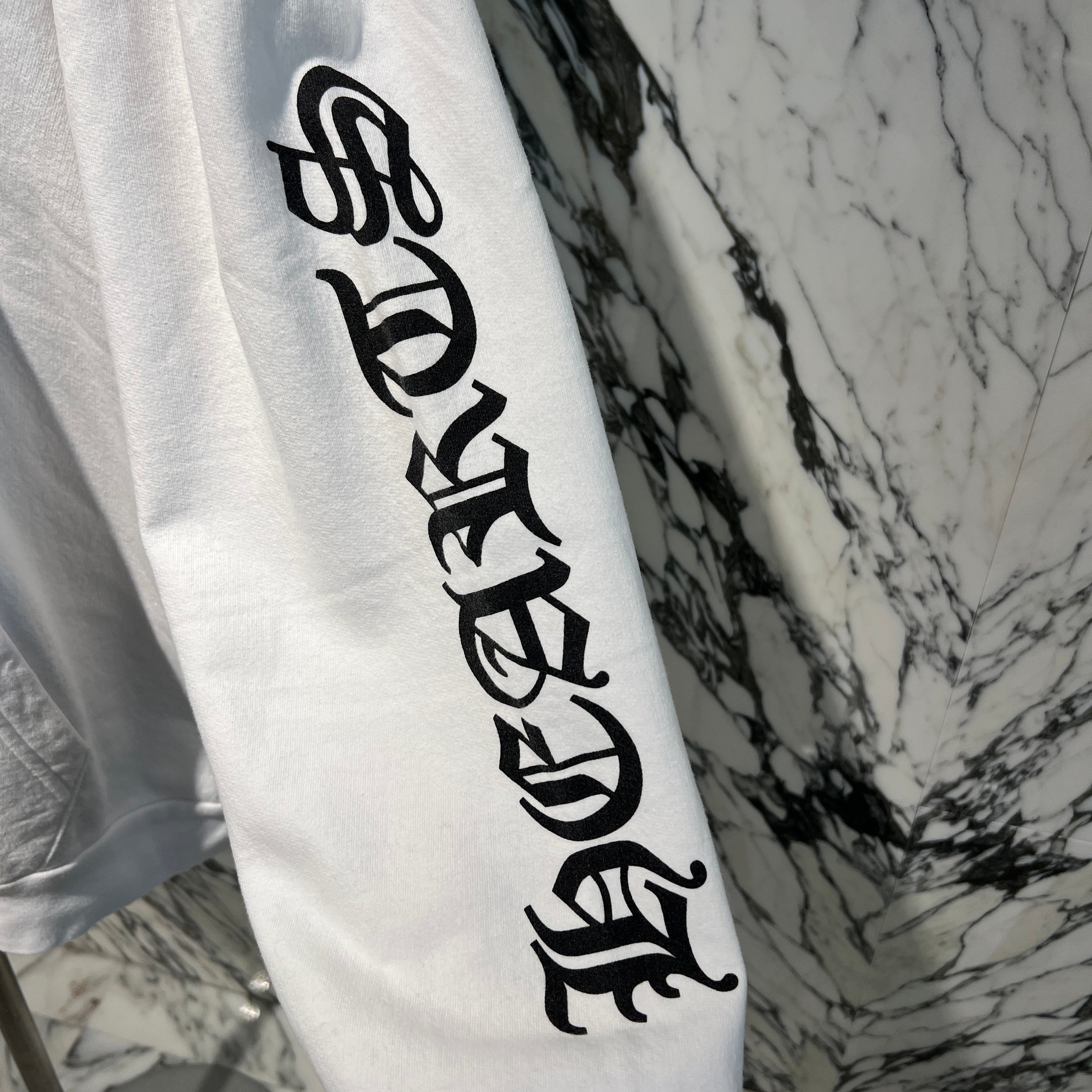 CHROME HEARTS Vertical Logo Pullover Hoodie Size XL クロムハーツ ヴァーティカルロゴ プルオーバーフーディー サイズXL