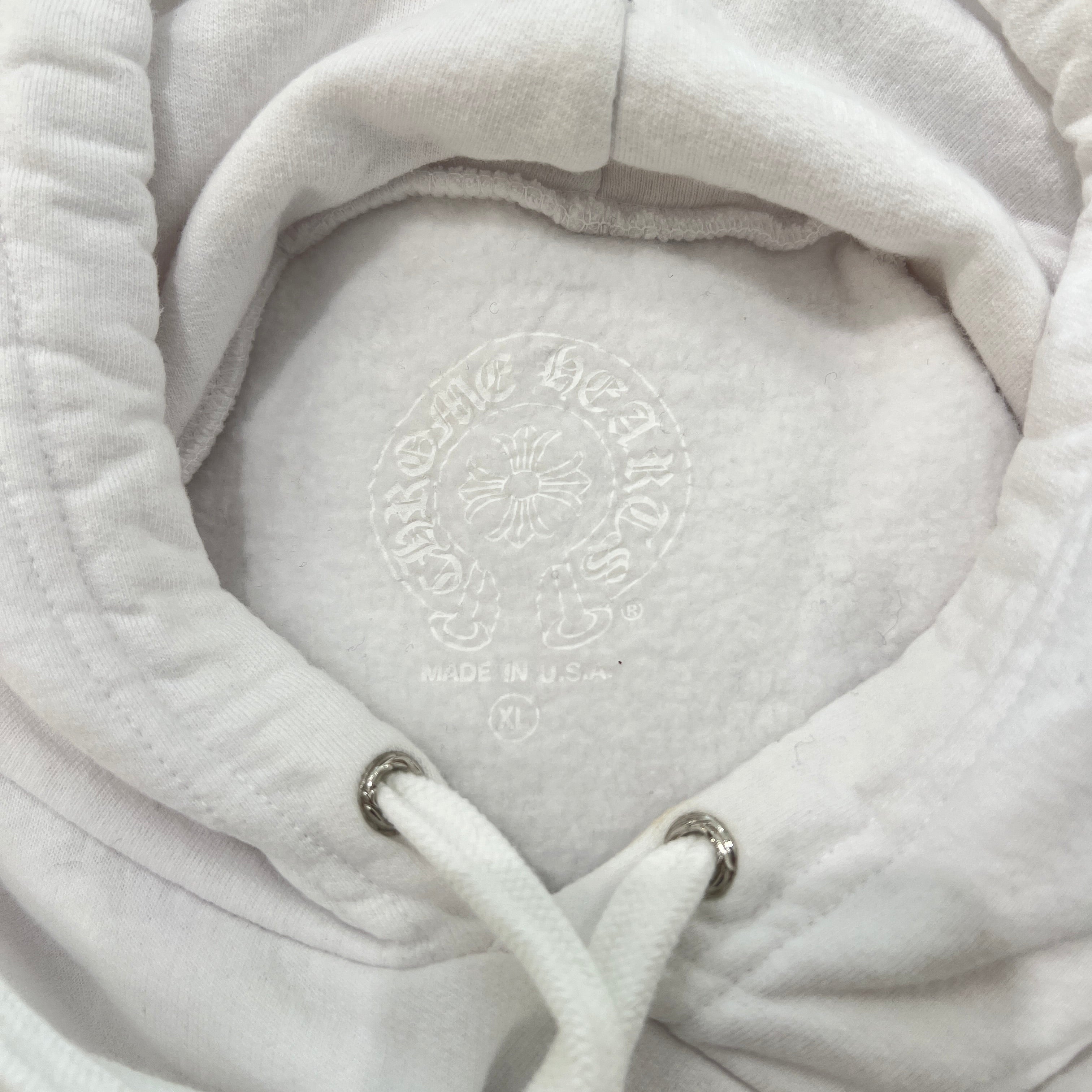 CHROME HEARTS Vertical Logo Pullover Hoodie Size XL クロムハーツ ヴァーティカルロゴ プルオーバーフーディー サイズXL