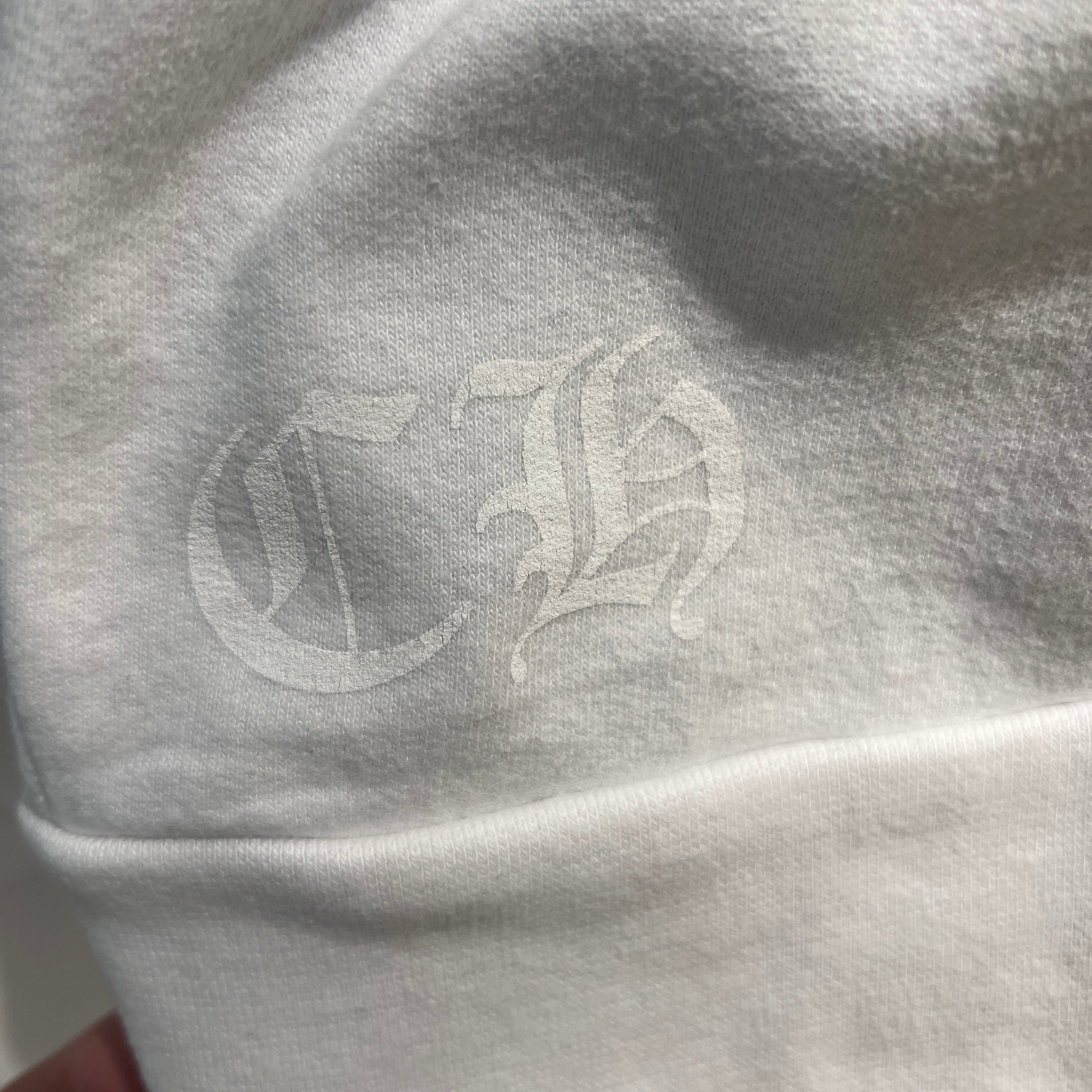 CHROME HEARTS Neck Logo Crewneck Sweatshirt Size XL クロムハーツ ネックロゴ クルーネック スウェットシャツ サイズXL