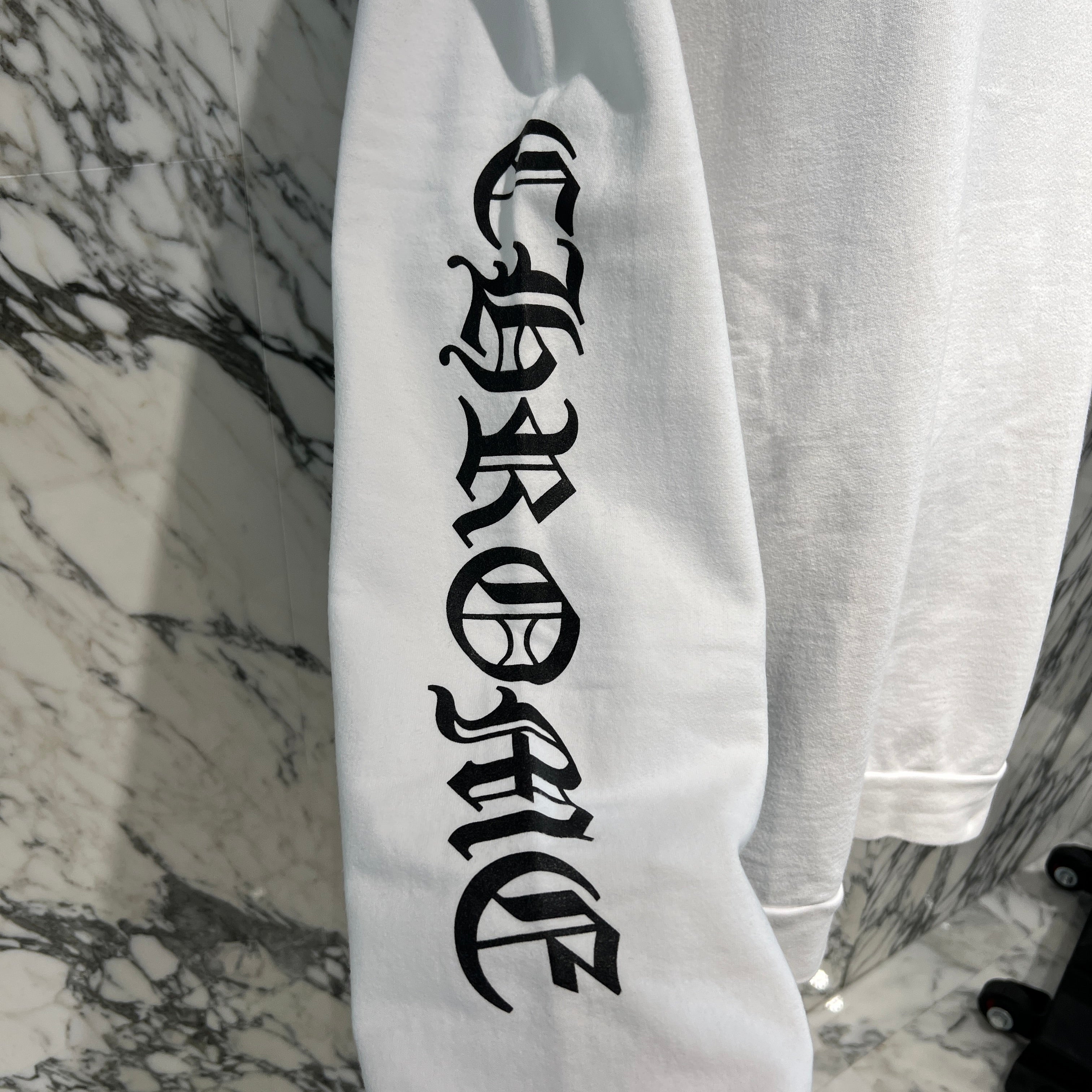 CHROME HEARTS Neck Logo Crewneck Sweatshirt Size XL クロムハーツ ネックロゴ クルーネック スウェットシャツ サイズXL