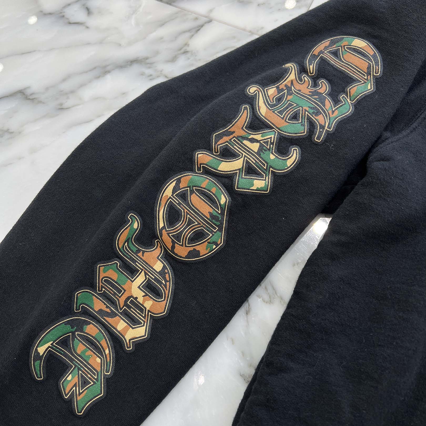 CHROME HEARTS Camo Horseshoe Zip Up Hoodie Size L クロムハーツ カモ ホースシュー ジップアップフーディ サイズL