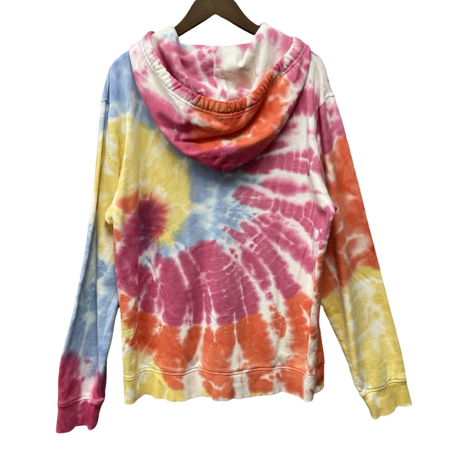 LOEWE 2020SS Paulas Ibiza Tie Dye Dyeing Zip Up Hoodie Size L