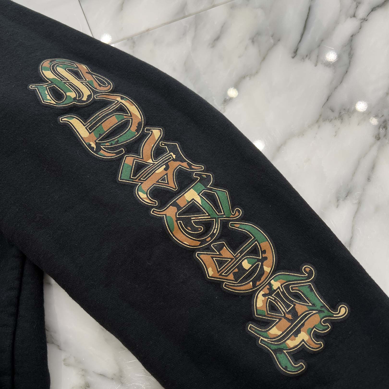 CHROME HEARTS Camo Horseshoe Zip Up Hoodie Size L クロムハーツ カモ ホースシュー ジップアップフーディ サイズL