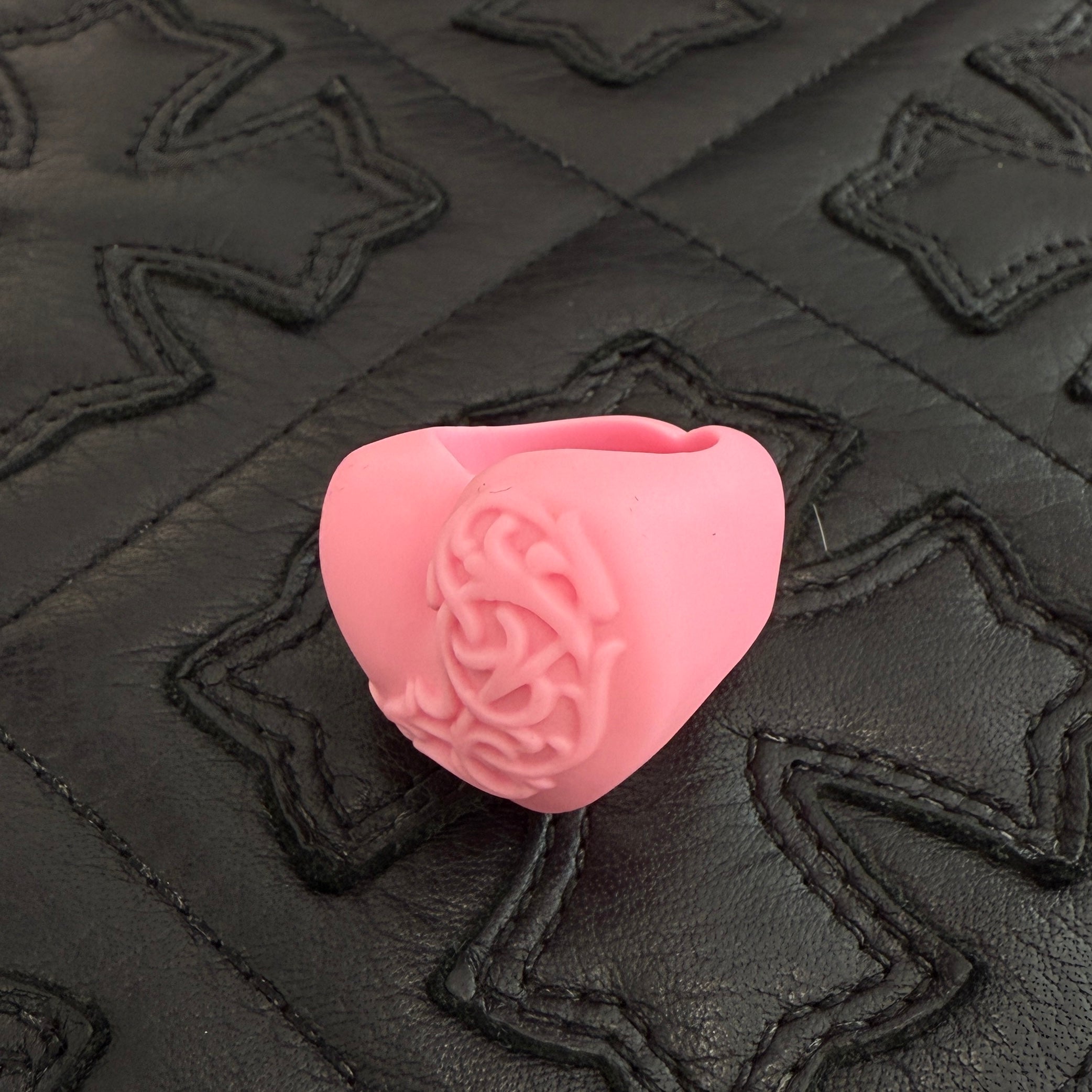 CHROME HEARTS Silicon CH Heart Ring Size 16号 クロムハーツ