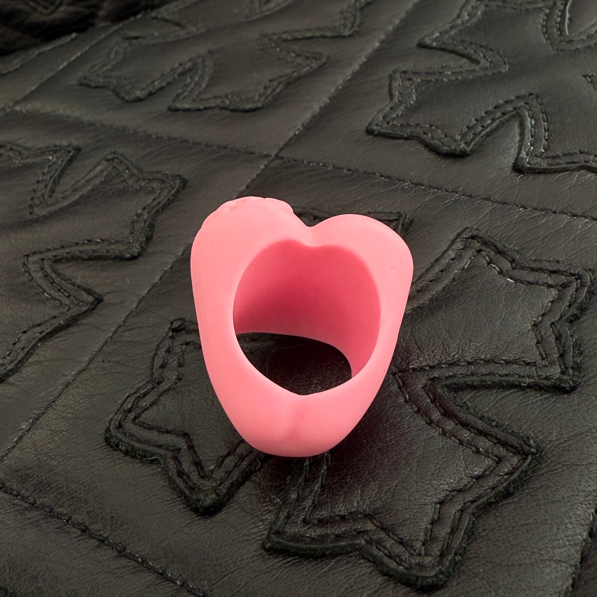 CHROME HEARTS Silicon CH Heart Ring Size 16号 クロムハーツ シリコン CHハートリング サイズ16号