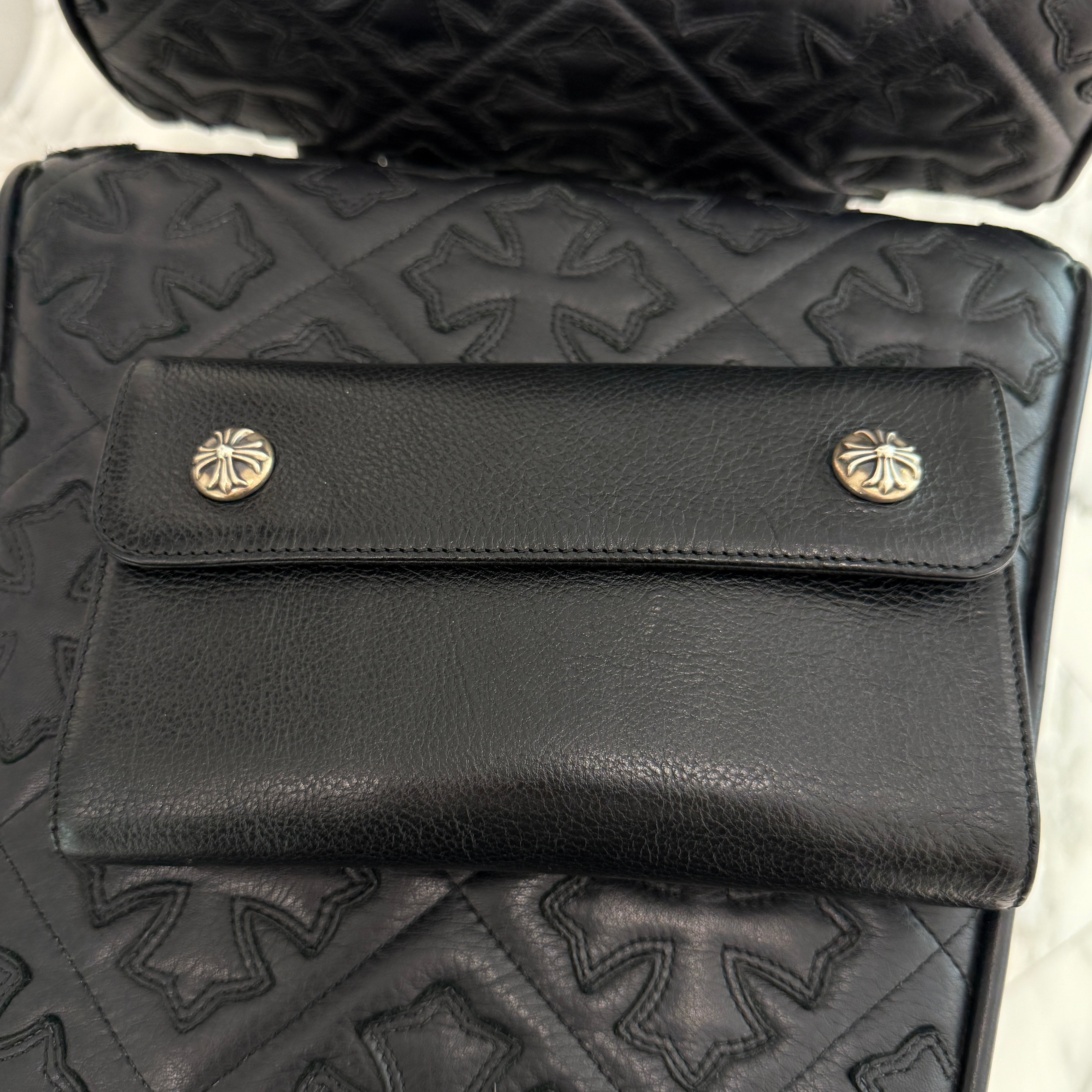 CHROME HEARTS Wave Cross Ball Wallet クロムハーツ ウェーブ クロスボール ウォレット