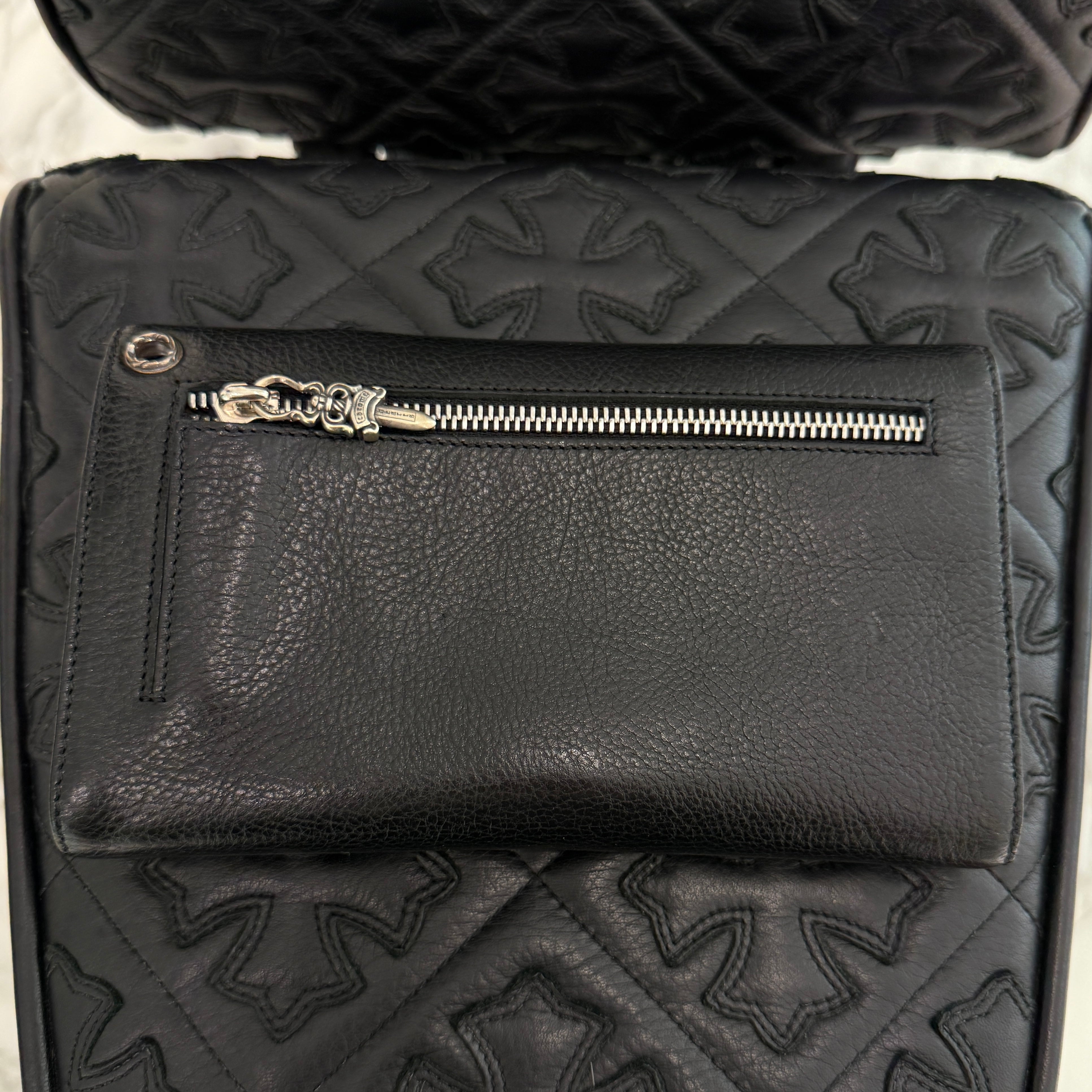 CHROME HEARTS Wave Cross Ball Wallet クロムハーツ ウェーブ クロス