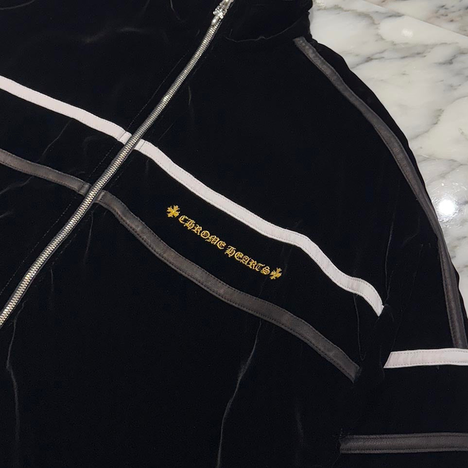 CHROME HEARTS 2025AW Y NOT Velour Training Set Up Size XL&L クロムハーツ ワイノット ベロア トレーニング セットアップ サイズXL＆L
