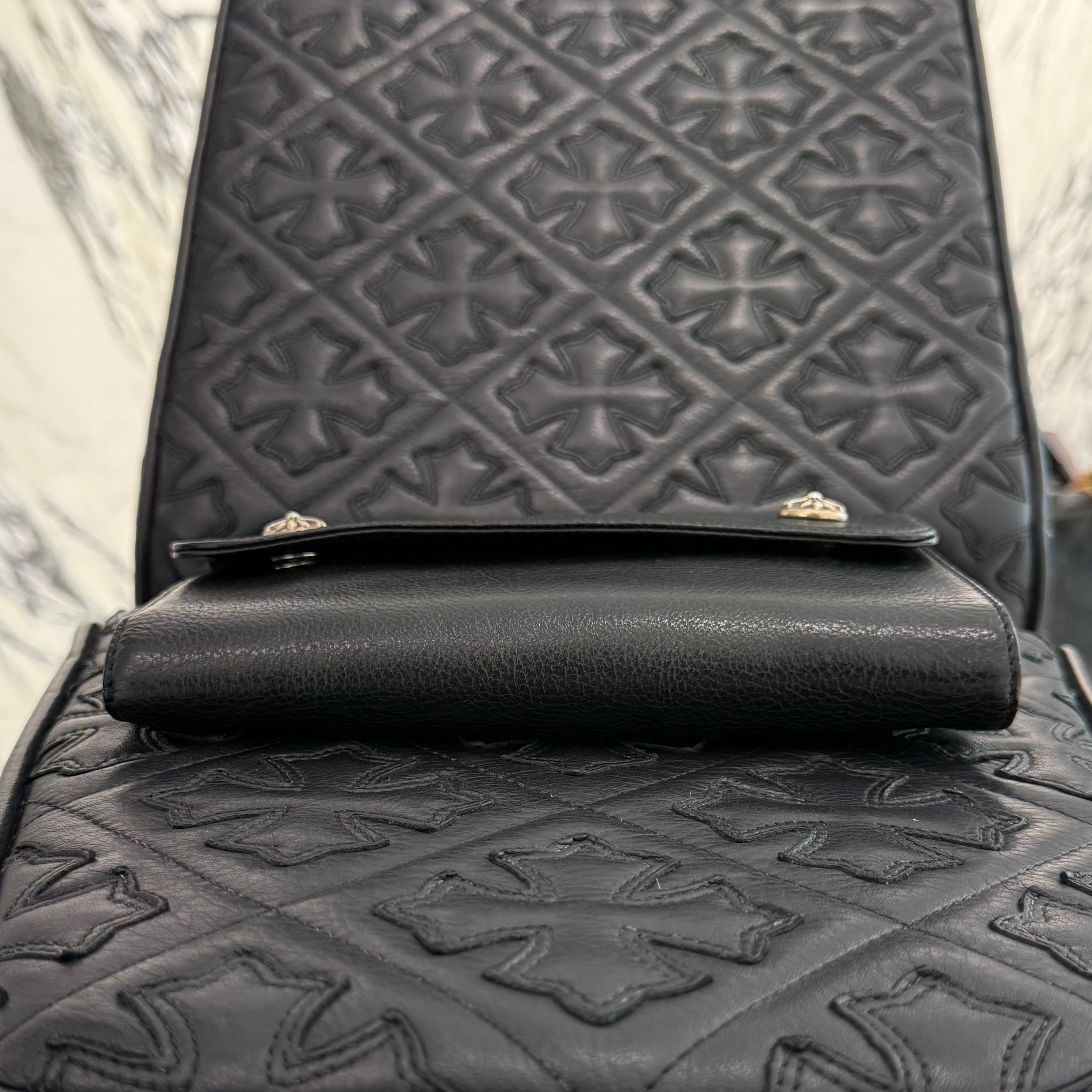 CHROME HEARTS Wave Cross Ball Wallet クロムハーツ ウェーブ クロスボール ウォレット