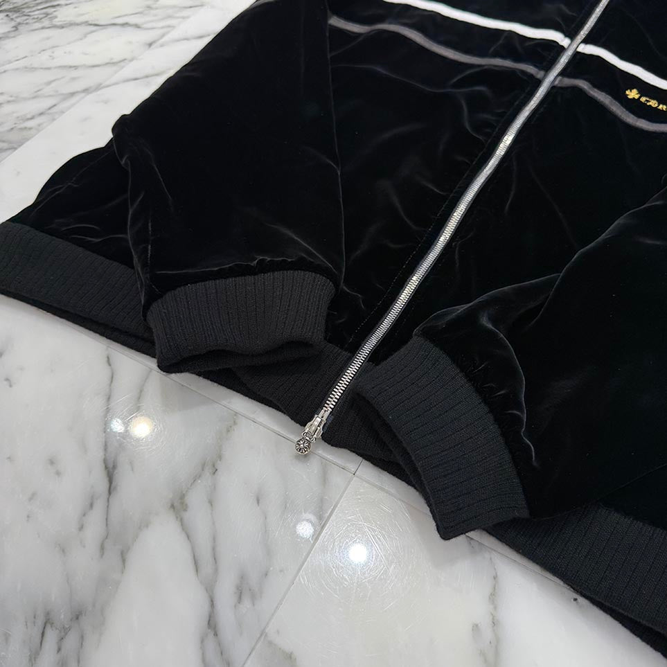 CHROME HEARTS 2025AW Y NOT Velour Training Set Up Size XL&L クロムハーツ ワイノット ベロア トレーニング セットアップ サイズXL＆L