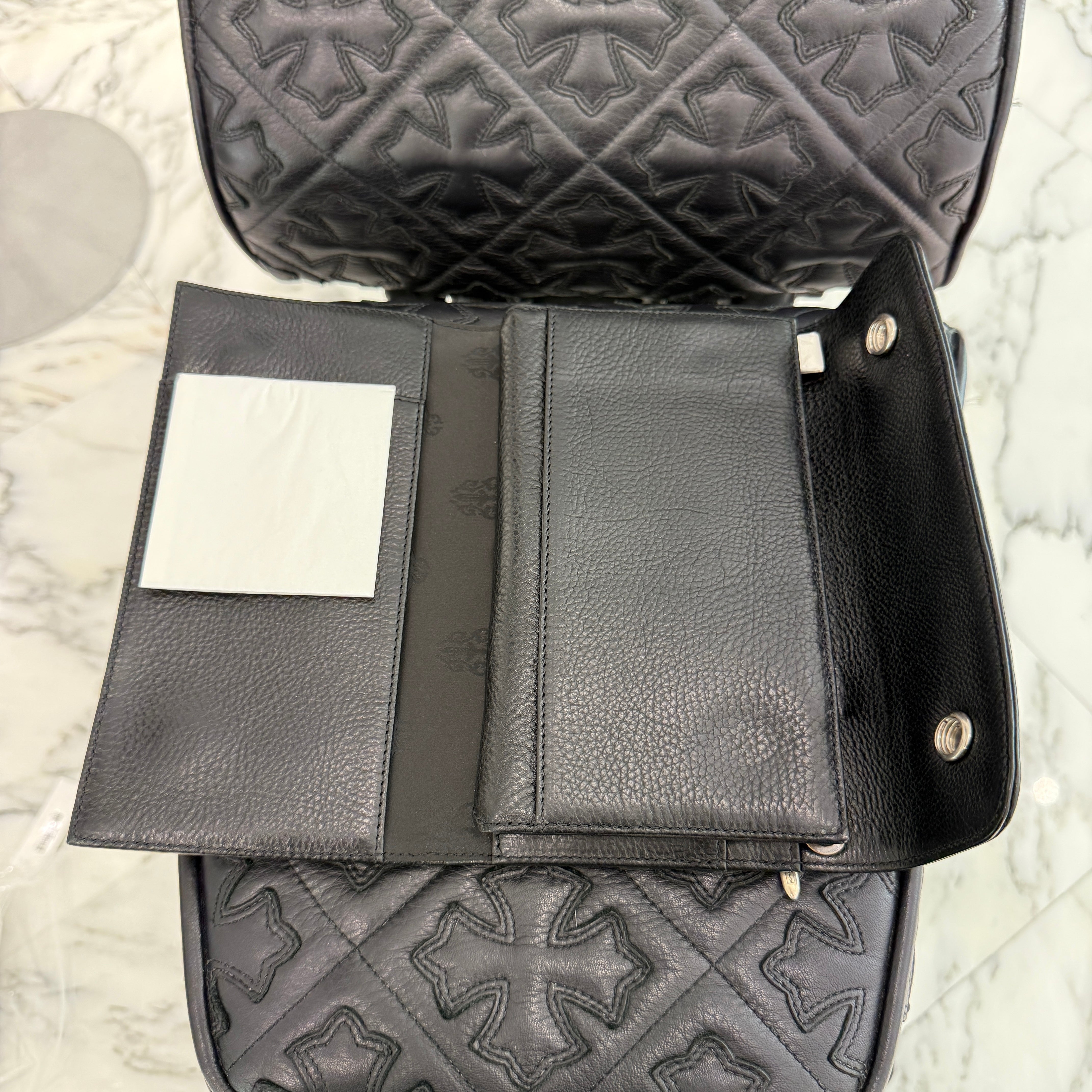 CHROME HEARTS Wave Cross Ball Wallet クロムハーツ ウェーブ クロスボール ウォレット