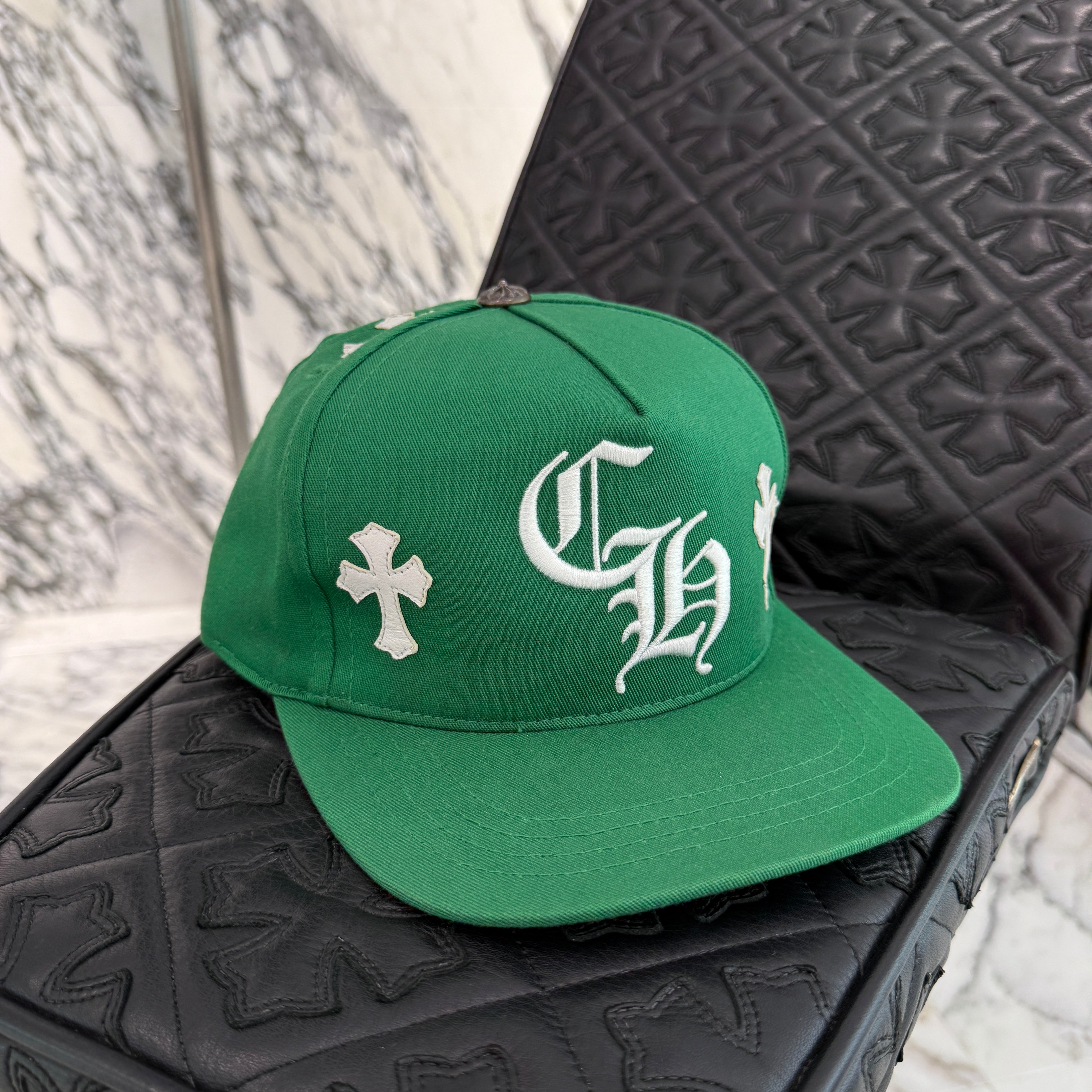 CHROME HEARTS Cemetery Cross Patch Trucker Cap ONE SIZE（53-60） クロムハーツ セメタリークロスパッチ トラッカーキャップ ONE SIZE（53-60）