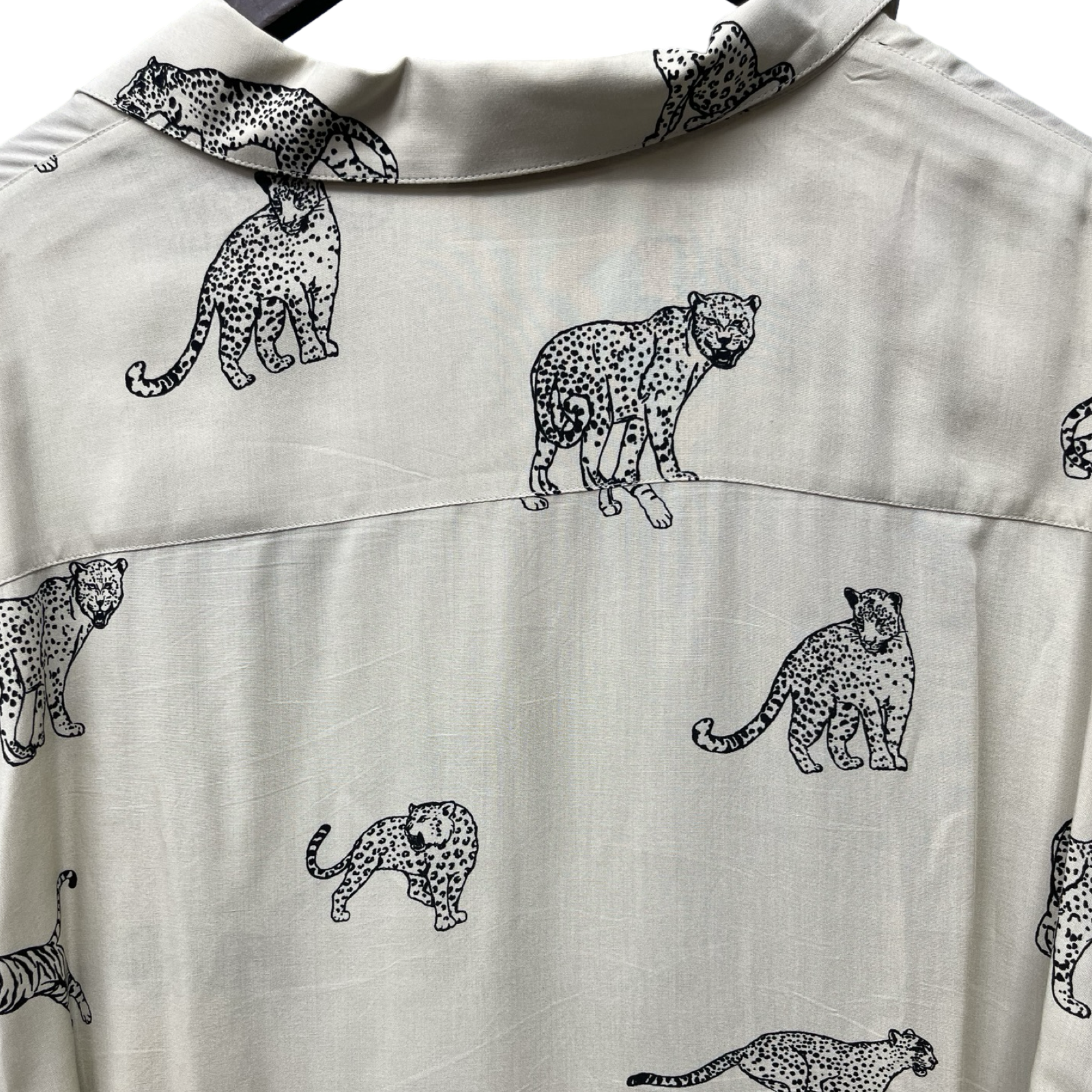 CELINE 2022SS Hawaiian Rayon Shirt 2C730362Q Size 37