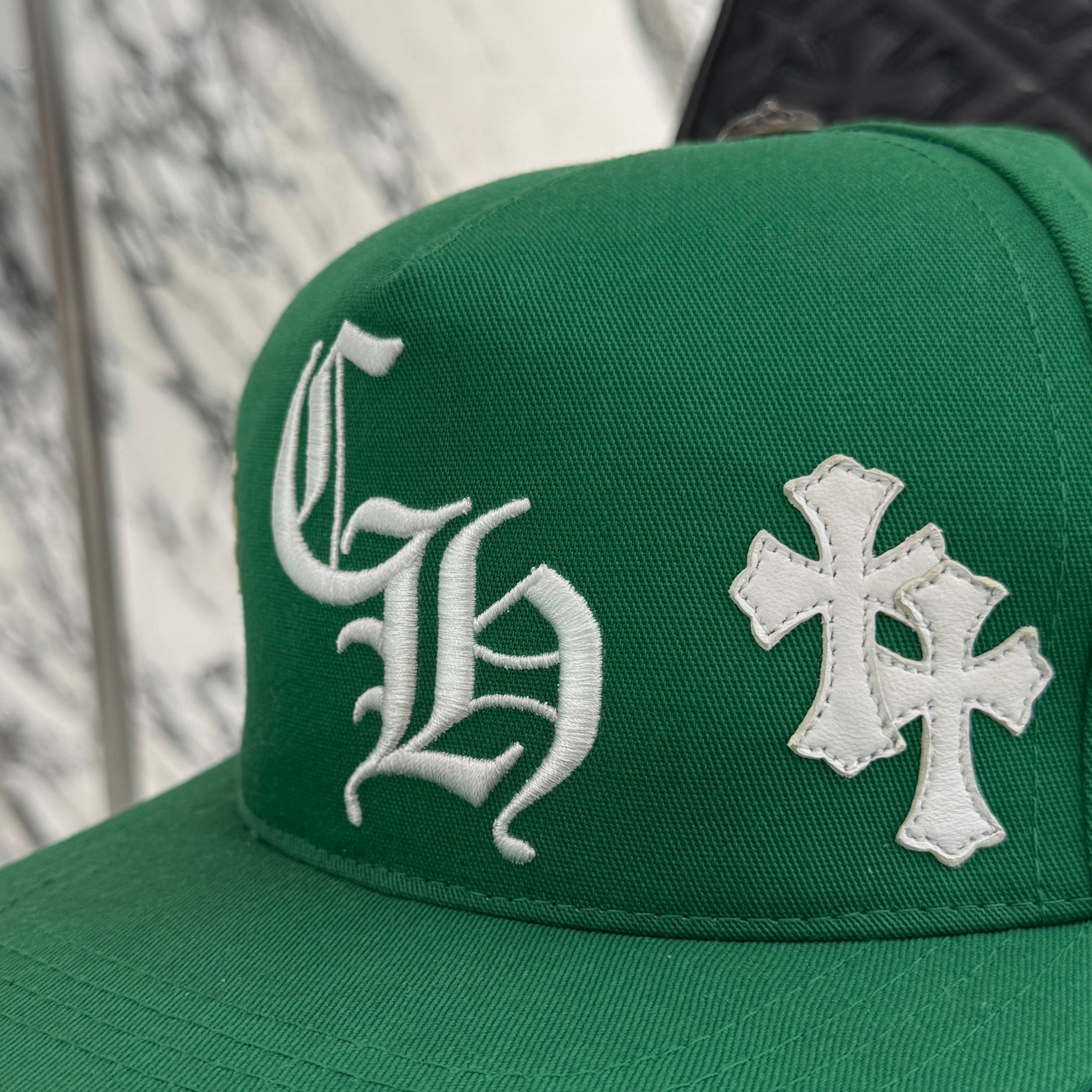 【最終値下げ】クロスパッチ キャップ CR クロムハーツ Chrome Hearts†入手困難☆クロスパッチ CH Baseball Cap (CHROME