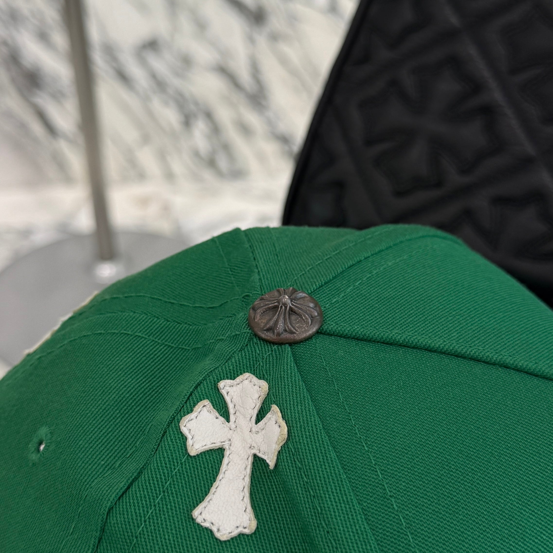 CHROME HEARTS Cemetery Cross Patch Trucker Cap ONE SIZE（53-60） クロムハーツ セメタリークロスパッチ トラッカーキャップ ONE SIZE（53-60）