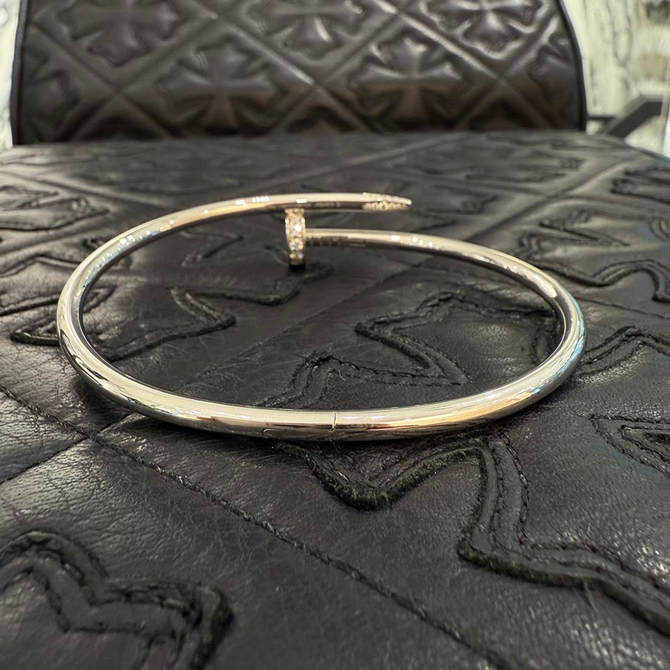 Cartier Juste un Clou Bracelet Classic Model Diamond Size 20 カルティエ ジャストアンクルブレスレット クラッシックモデル ダイヤモンド サイズ20