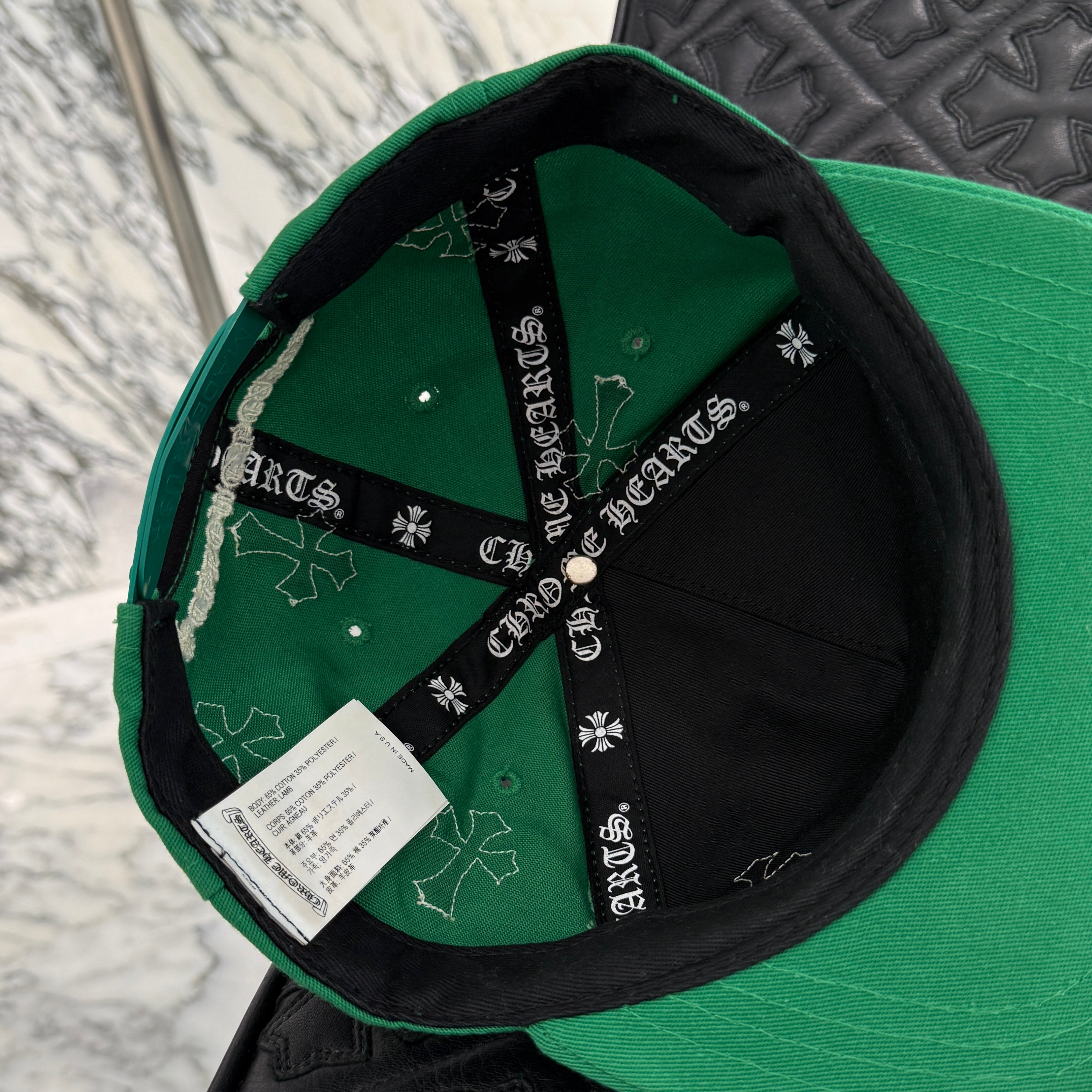 CHROME HEARTS Cemetery Cross Patch Trucker Cap ONE SIZE（53-60） クロムハーツ セメタリークロスパッチ トラッカーキャップ ONE SIZE（53-60）