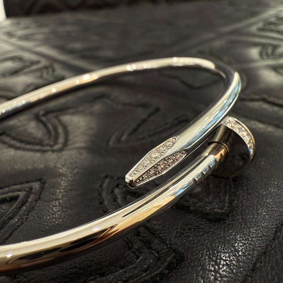 Cartier Juste un Clou Bracelet Classic Model Diamond Size 20 カルティエ ジャストアンクルブレスレット クラッシックモデル ダイヤモンド サイズ20