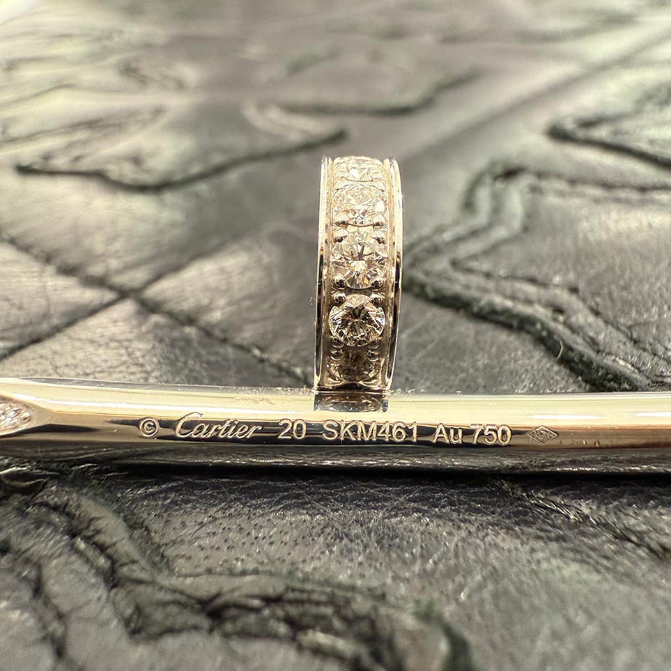 Cartier Juste un Clou Bracelet Classic Model Diamond Size 20 カルティエ ジャストアンクルブレスレット クラッシックモデル ダイヤモンド サイズ20