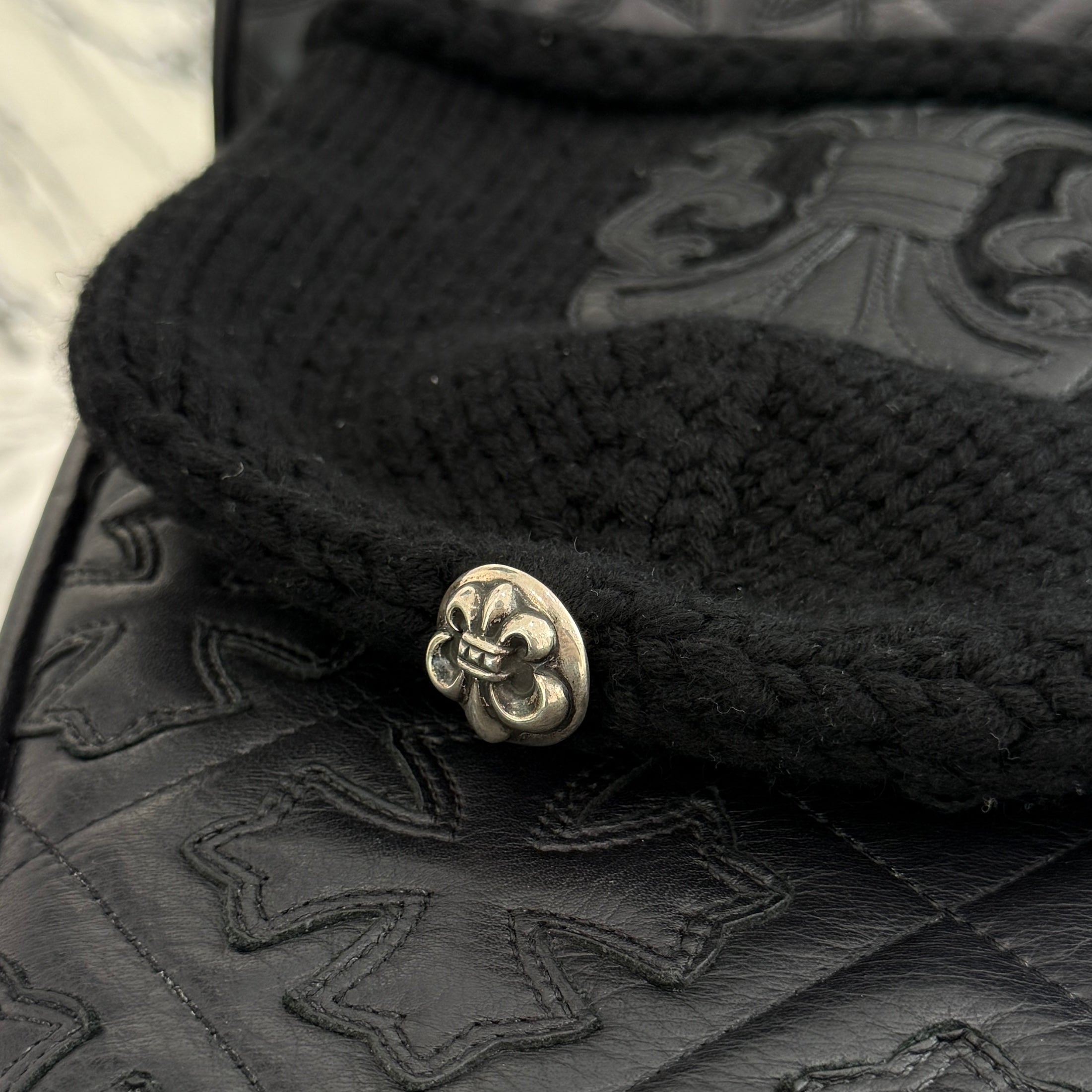 CHROME HEARTS Cashmere BS Flare Cross Patch Beanie Size ONE SIZE（26cm）クロムハーツ カシミヤ BSフレア クロスパッチ ビーニーサイズ ONE SIZE（26cm）