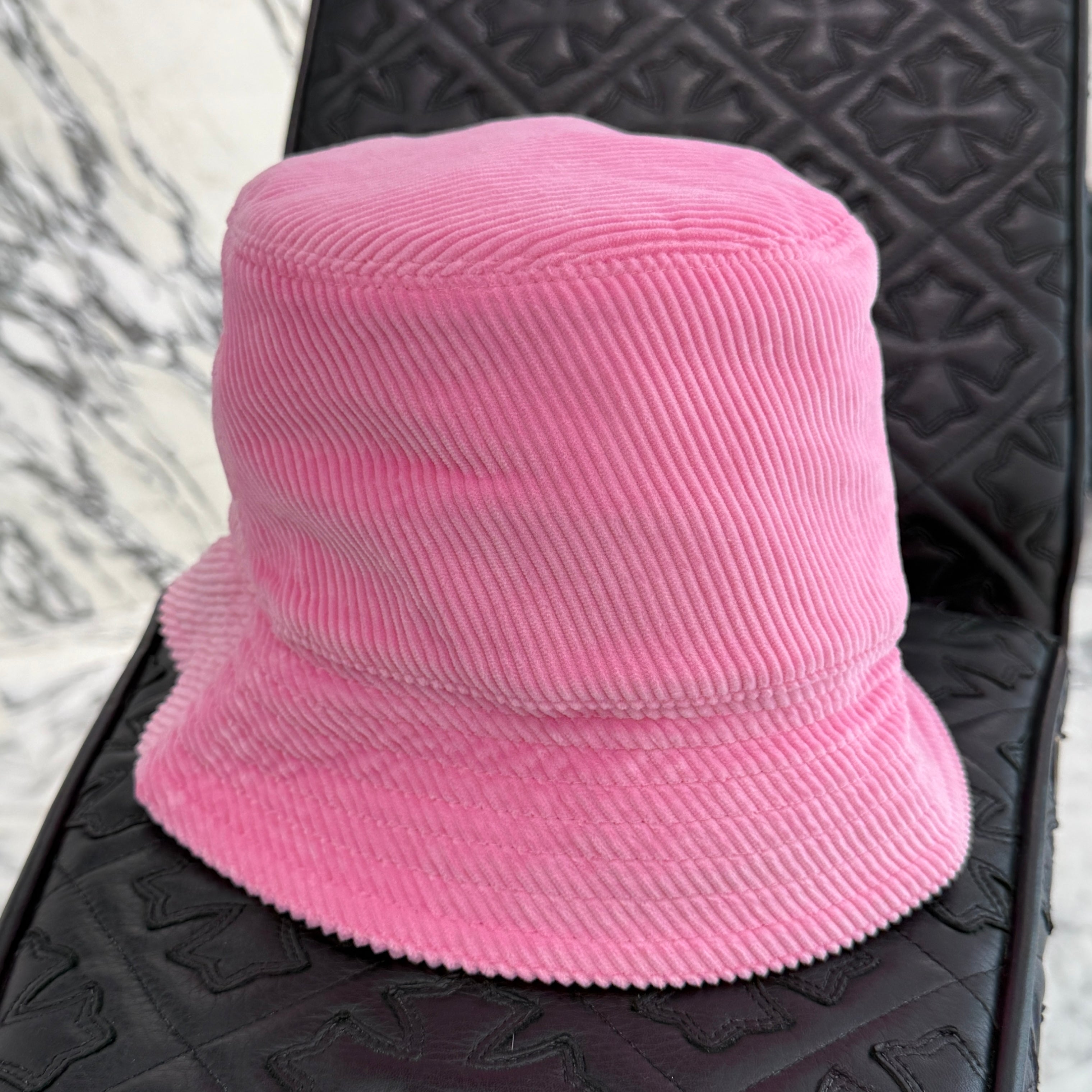 LOEWE 2023AW Anagram Logo Patch Corduroy Bucket Hat K820HB1X65 Size 57 ロエベ アナグラムロゴ パッチ コーデュロイ バケットハット サイズ57