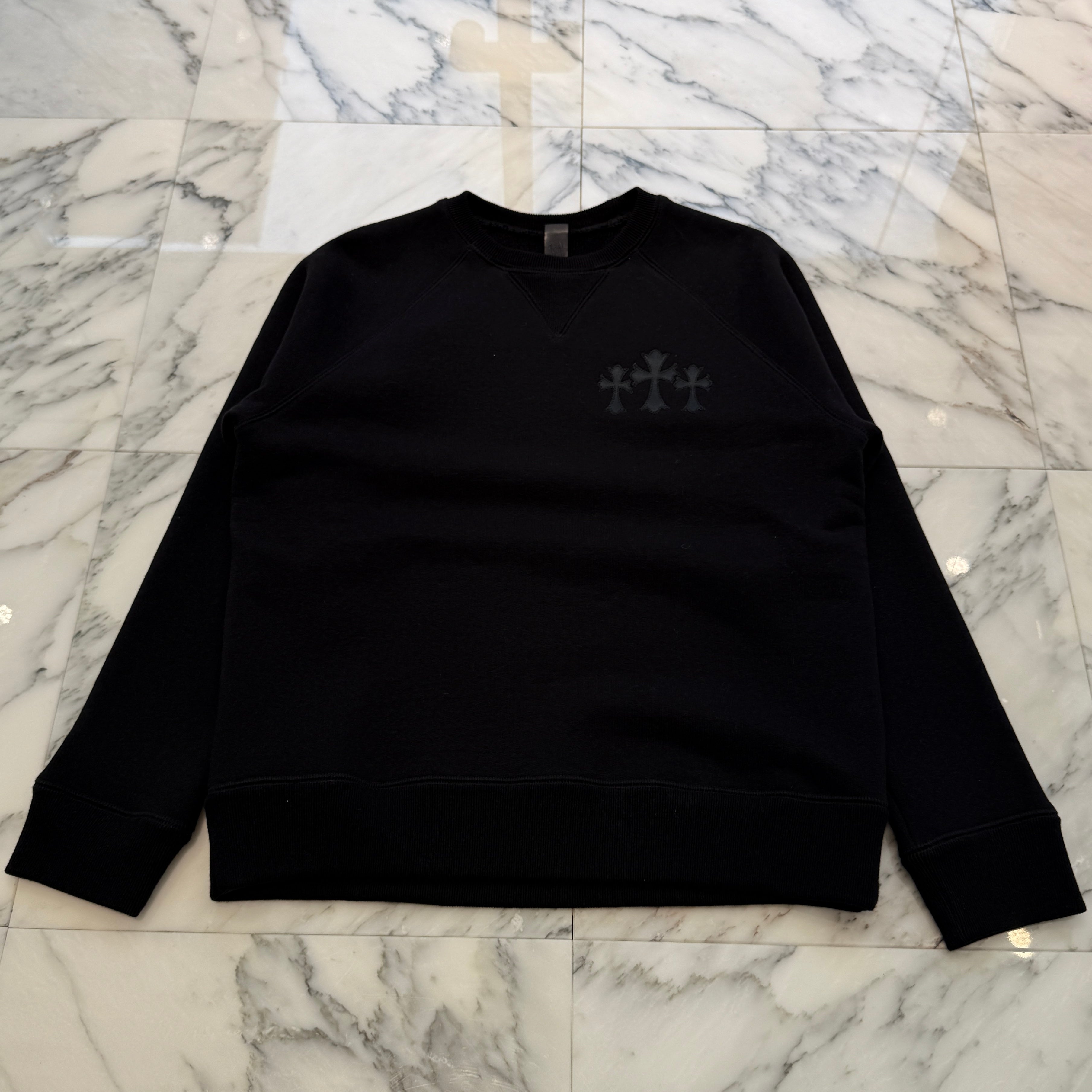 CHROME HEARTS 2025SS Y NOT Cemetery Cross Applique Embroidery