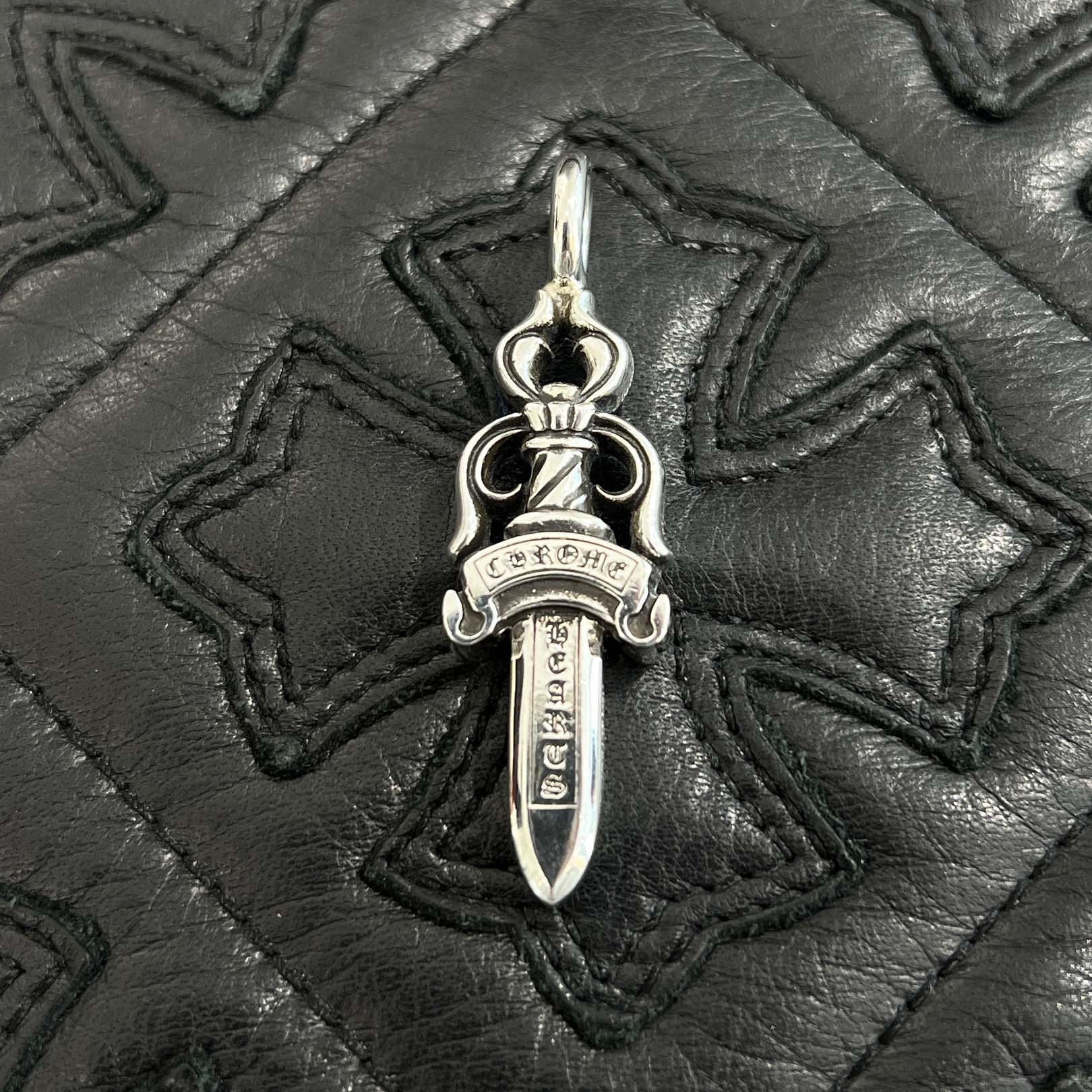 CHROME HEARTS Double Dagger Pendant Top クロムハーツ ダブルダガー ペンダントトップ