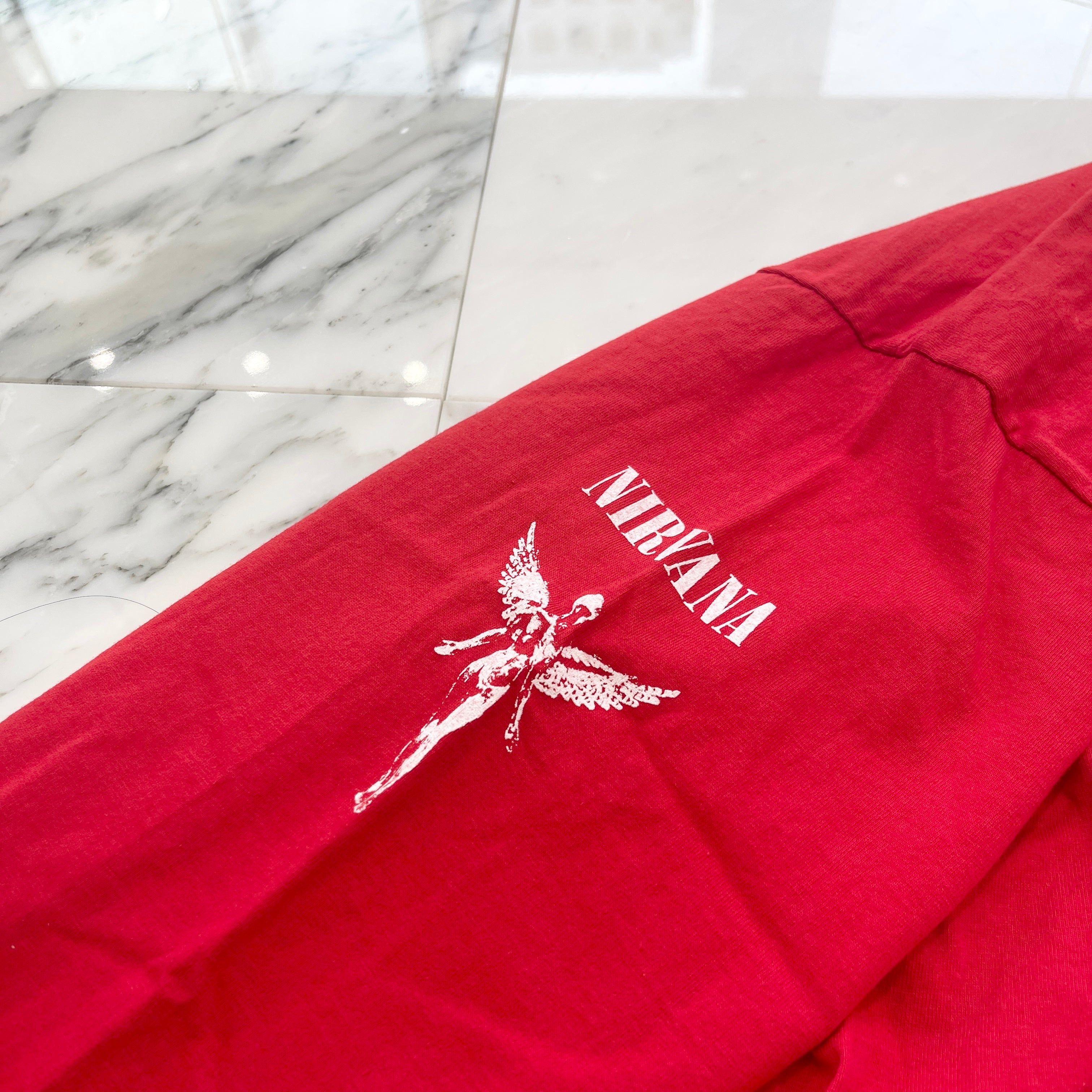 Vintage 00's FRUIT OF THE LOOM NIRVANA ''Heart-Shaped Box'' L/S Tee Size XL 2000年 フルーツオブザルーム ニルヴァーナ "ハート-シェイプド-ボックス" ロングスリーブTシャツ サイズXL