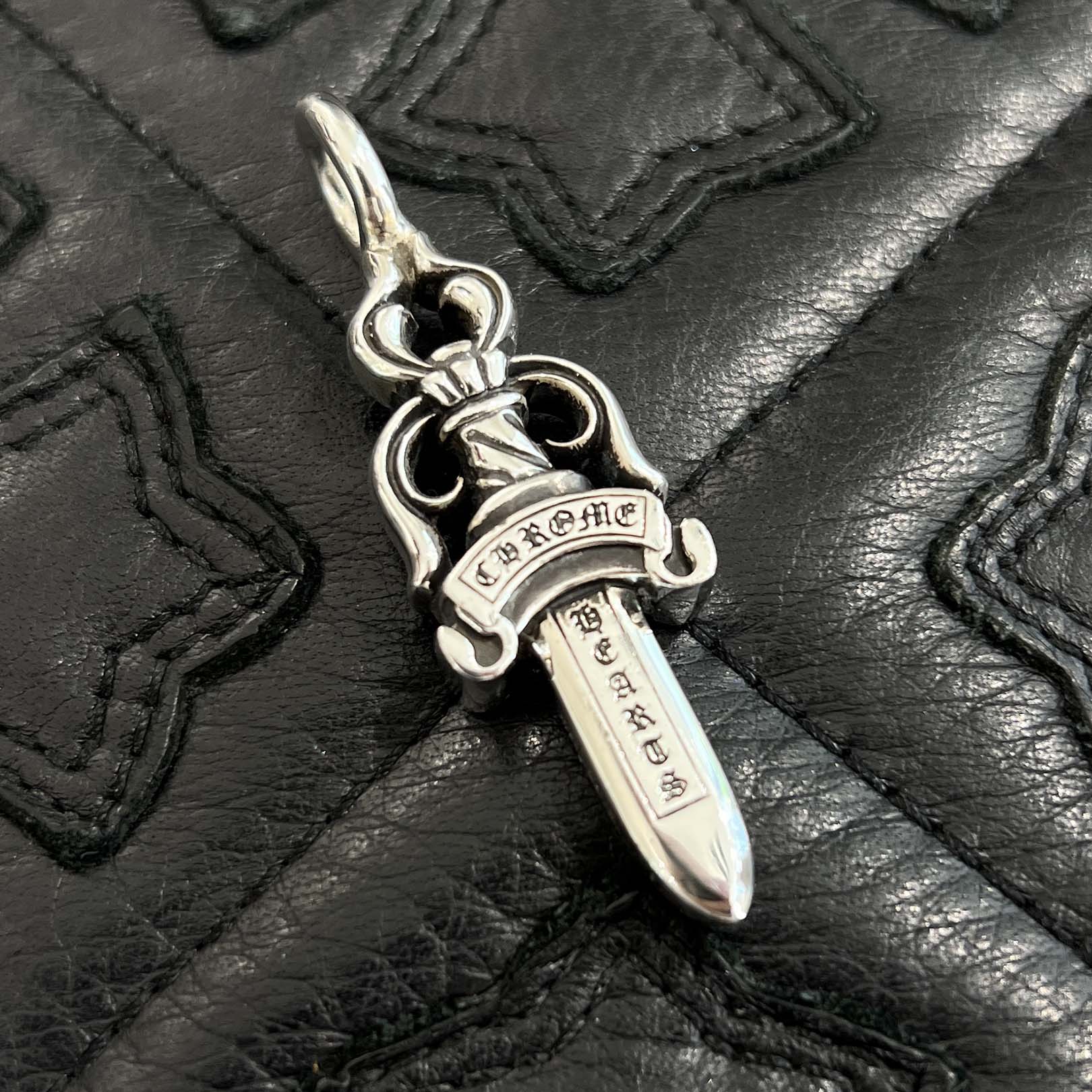 CHROME HEARTS Double Dagger Pendant Top クロムハーツ ダブルダガー ペンダントトップ