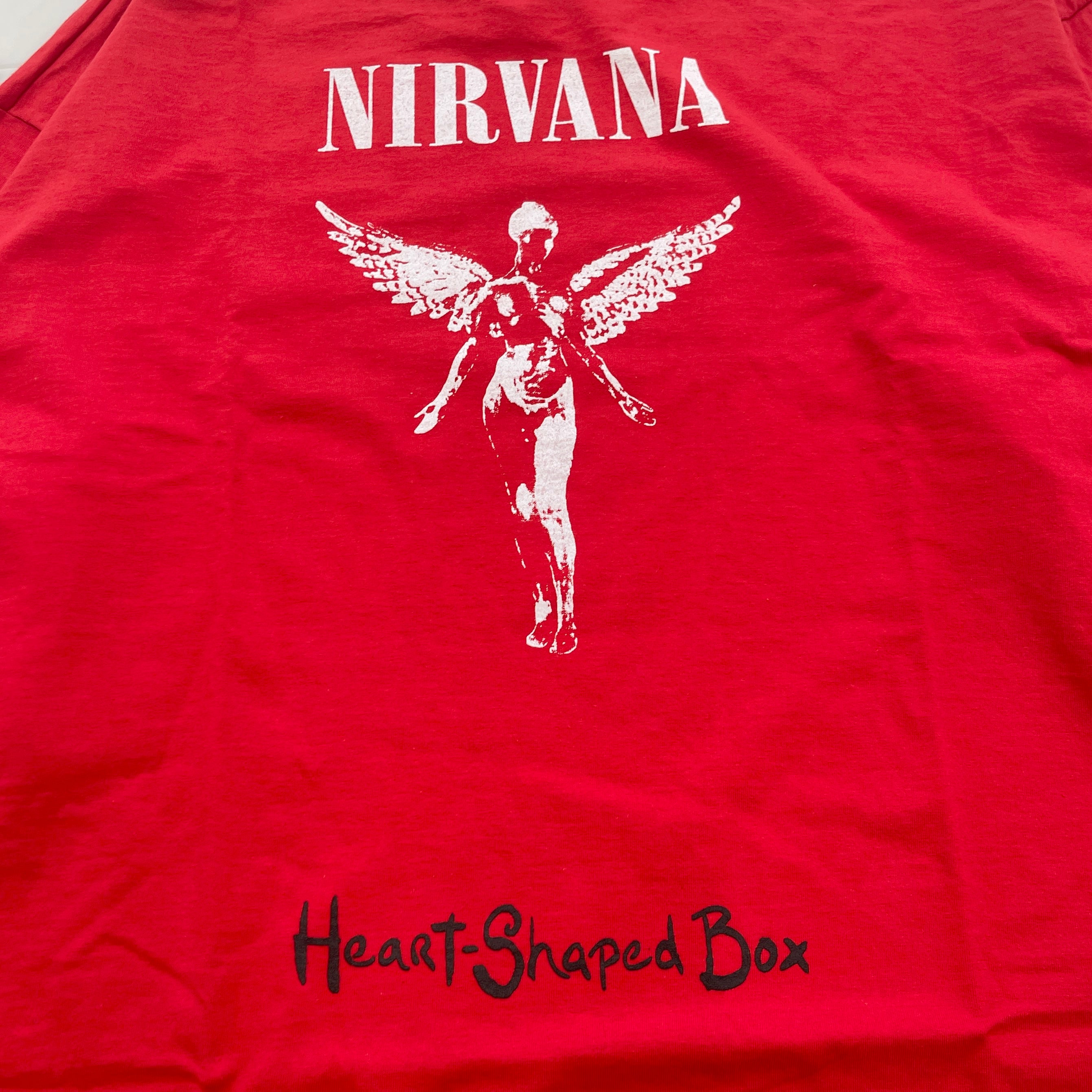 Vintage 00's FRUIT OF THE LOOM NIRVANA ''Heart-Shaped Box'' L/S Tee Size XL 2000年 フルーツオブザルーム ニルヴァーナ "ハート-シェイプド-ボックス" ロングスリーブTシャツ サイズXL