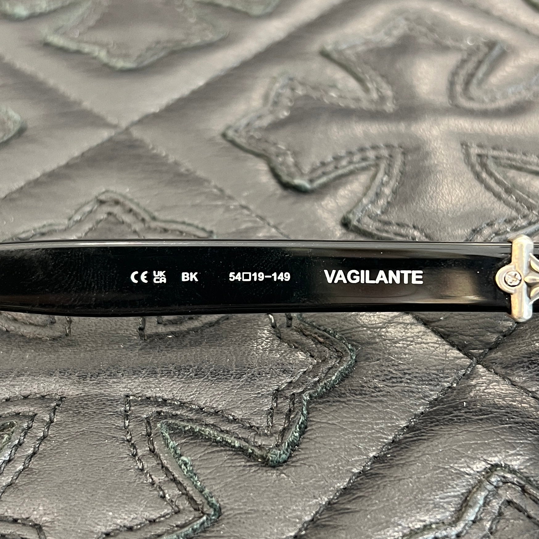 CHROME HEARTS VAGILANTE Sunglasses Size 54口19-149 クロムハーツ ヴァジランテ サングラス サイズ54口19-149