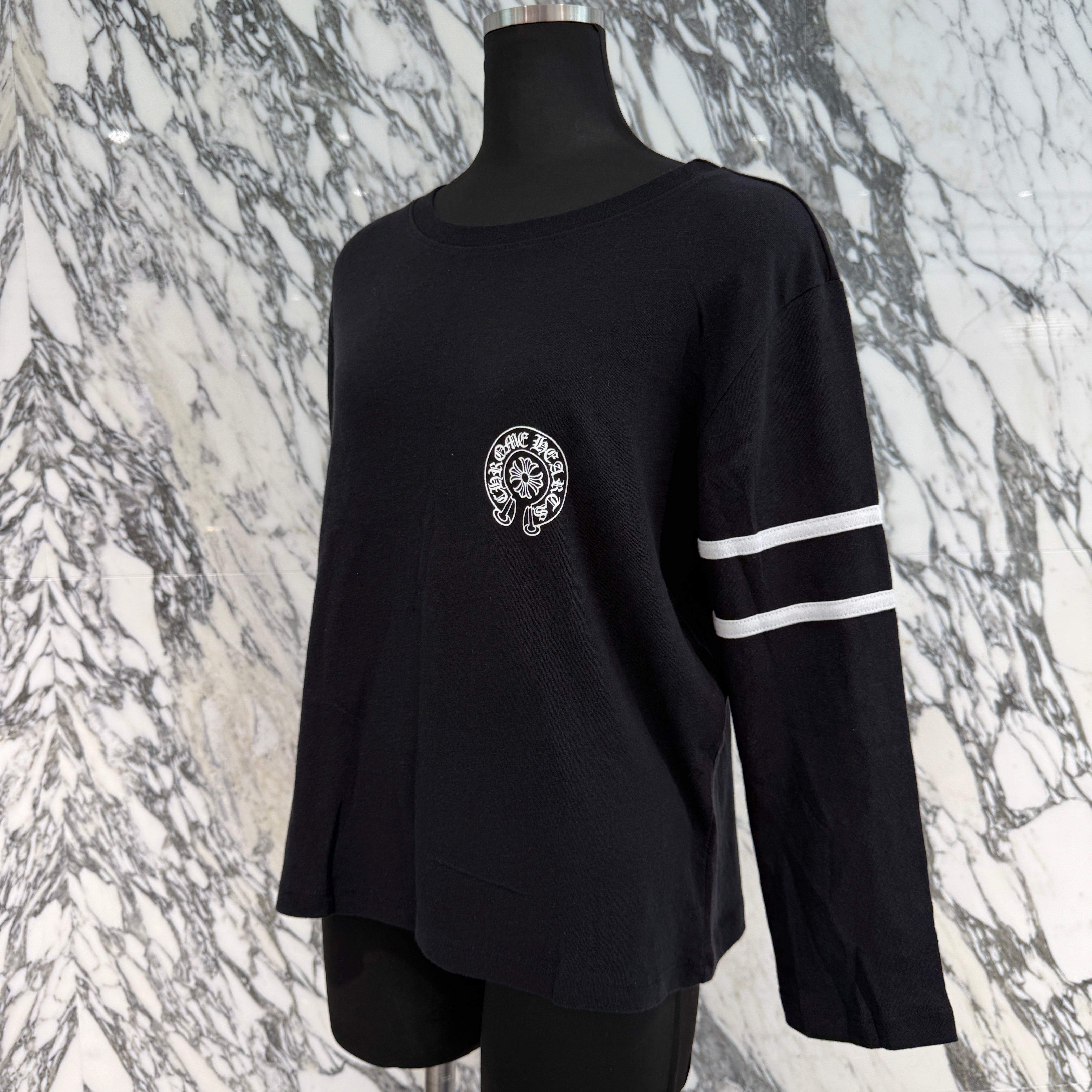 CHROME HEARTS 33 Horseshoe Long Sleeve Tee Size L クロムハーツ 33 ホースシュー ロングスリーブＴシャツ サイズL