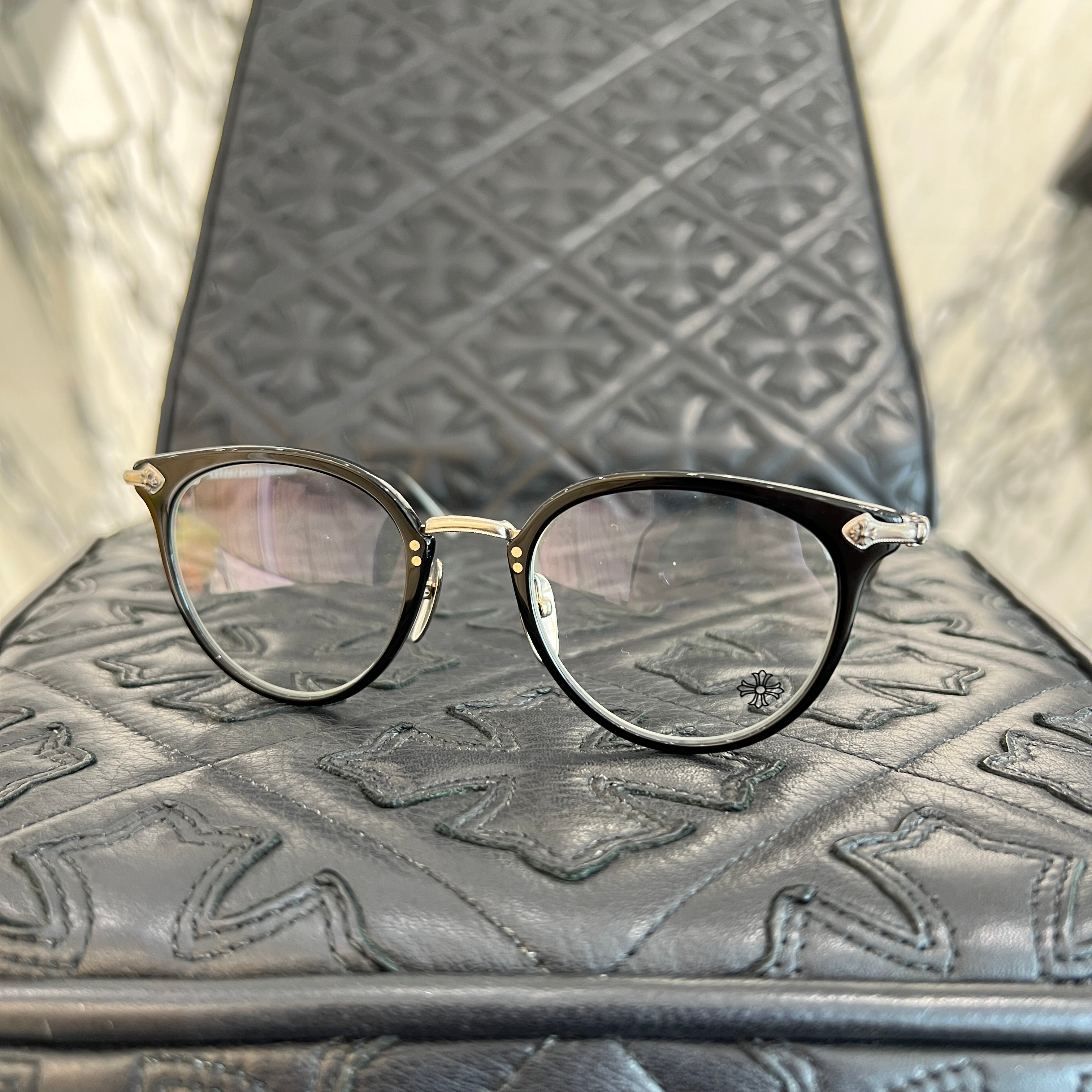 CHROME HEARTS FANX HUNEY Sunglasses Size 47口21-145 クロムハーツ ファンクス・ハニー サングラス サイズ47口21-145