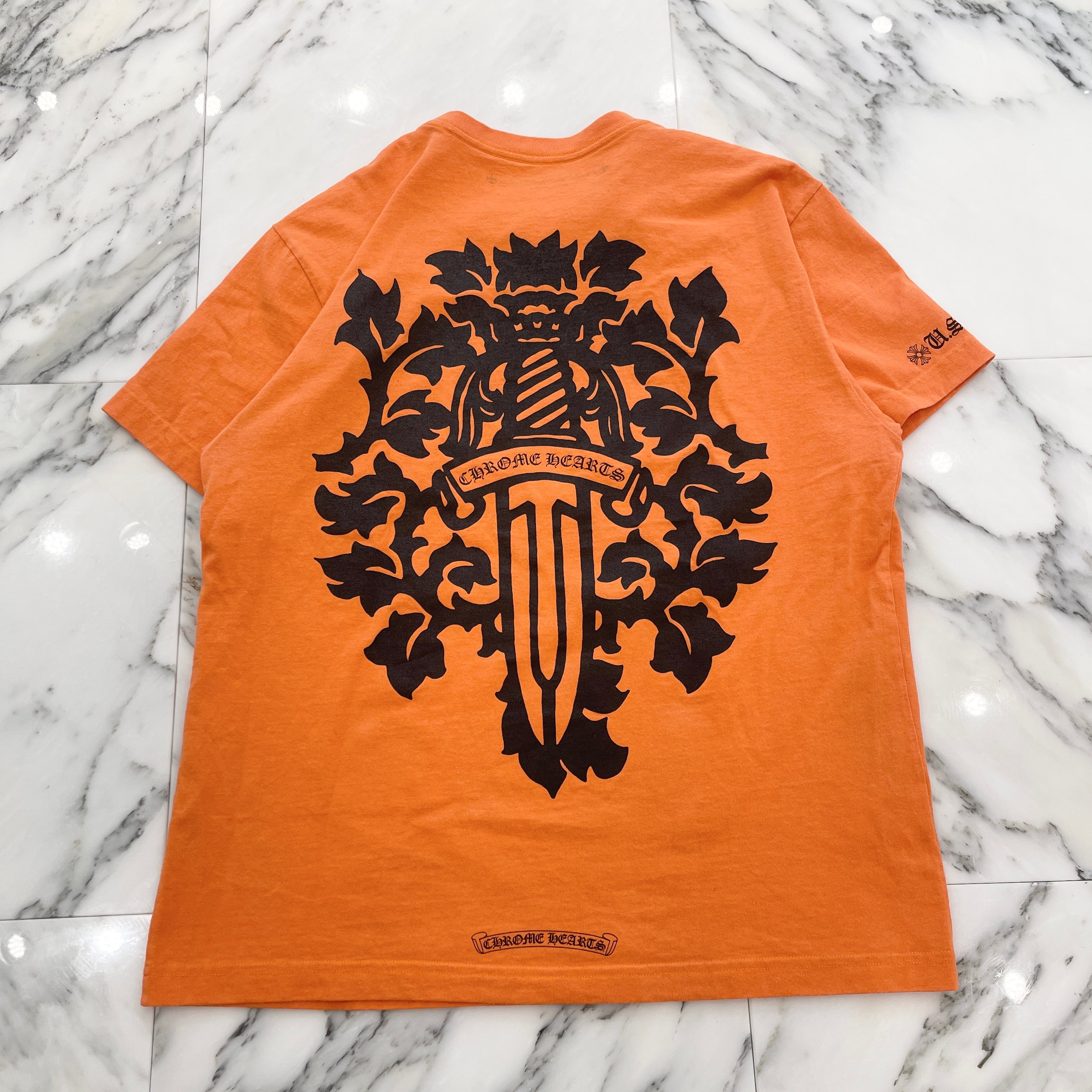 CHROME HEARTS USA Limited Vigne Dagger Print Tee Size L クロムハーツ USA限定 ヴァインダガー プリント Tシャツ サイズL