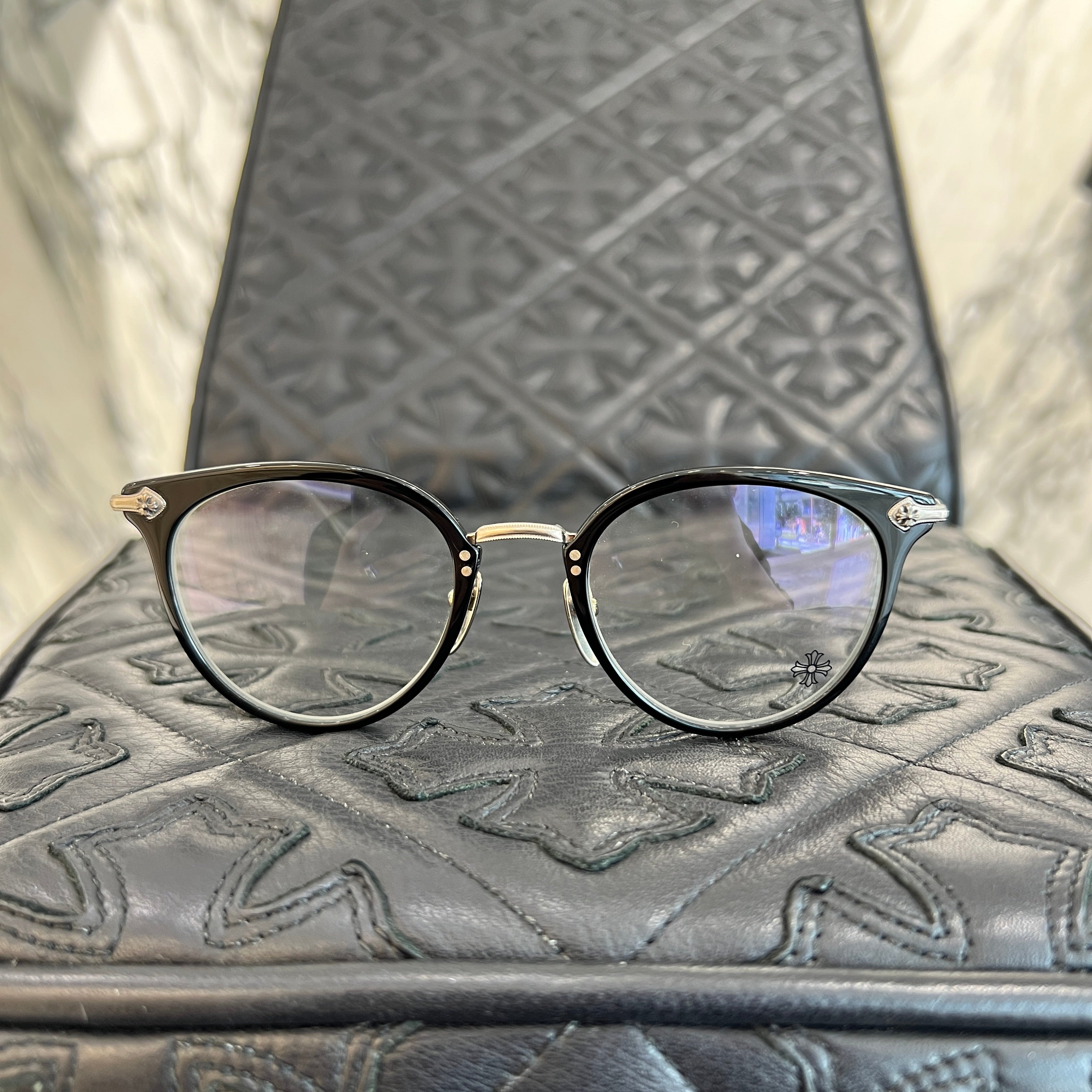 CHROME HEARTS FANX HUNEY Sunglasses Size 47口21-145 クロムハーツ ファンクス・ハニー サングラス サイズ47口21-145