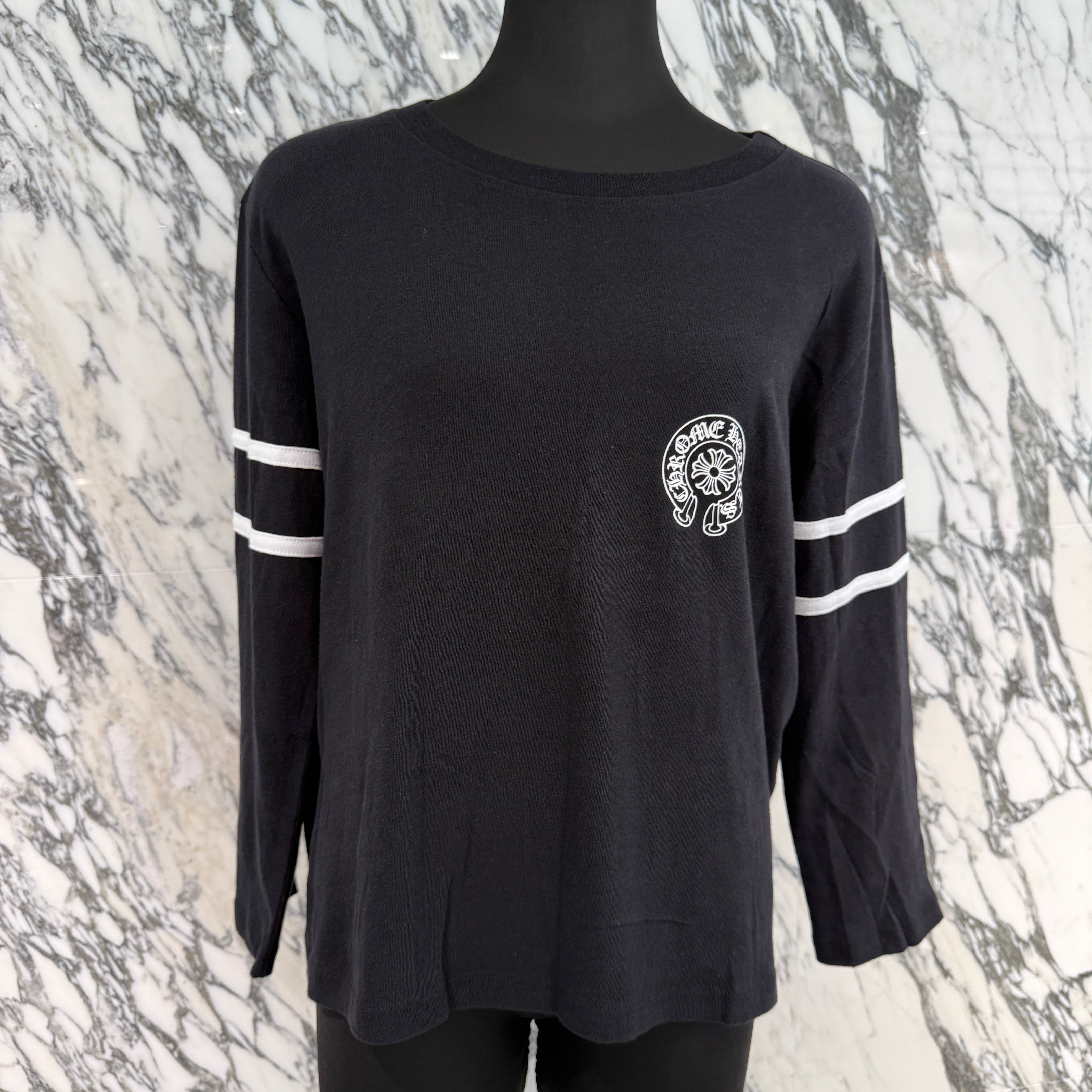 CHROME HEARTS 33 Horseshoe Long Sleeve Tee Size L クロムハーツ 33 ホースシュー ロングスリーブＴシャツ サイズL