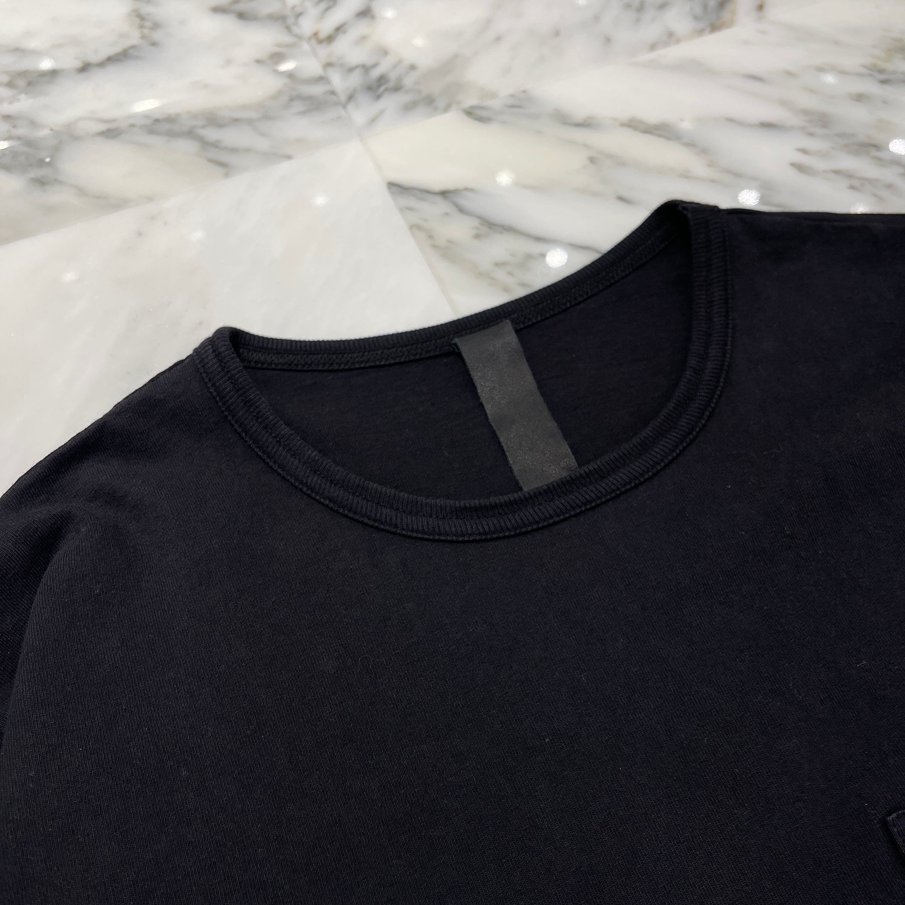 CHROME HEARTS Y NOT Vertical Logo Embroidery Long Sleeve Tee Size L クロムハーツ ワイノット ヴァーティカルロゴ刺繍 ロングスリーブTシャツ サイズL