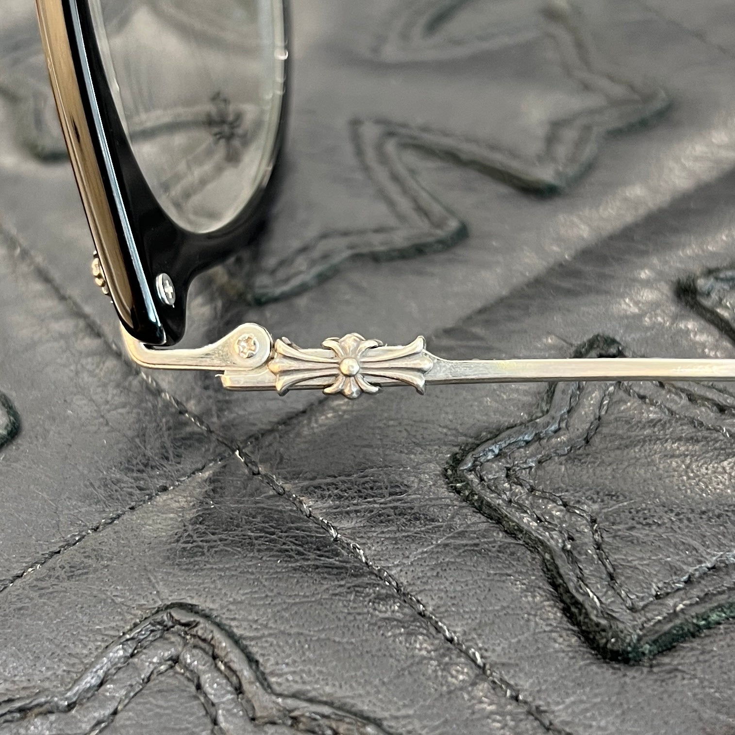 CHROME HEARTS FANX HUNEY Sunglasses Size 47口21-145 クロムハーツ ファンクス・ハニー サングラス サイズ47口21-145