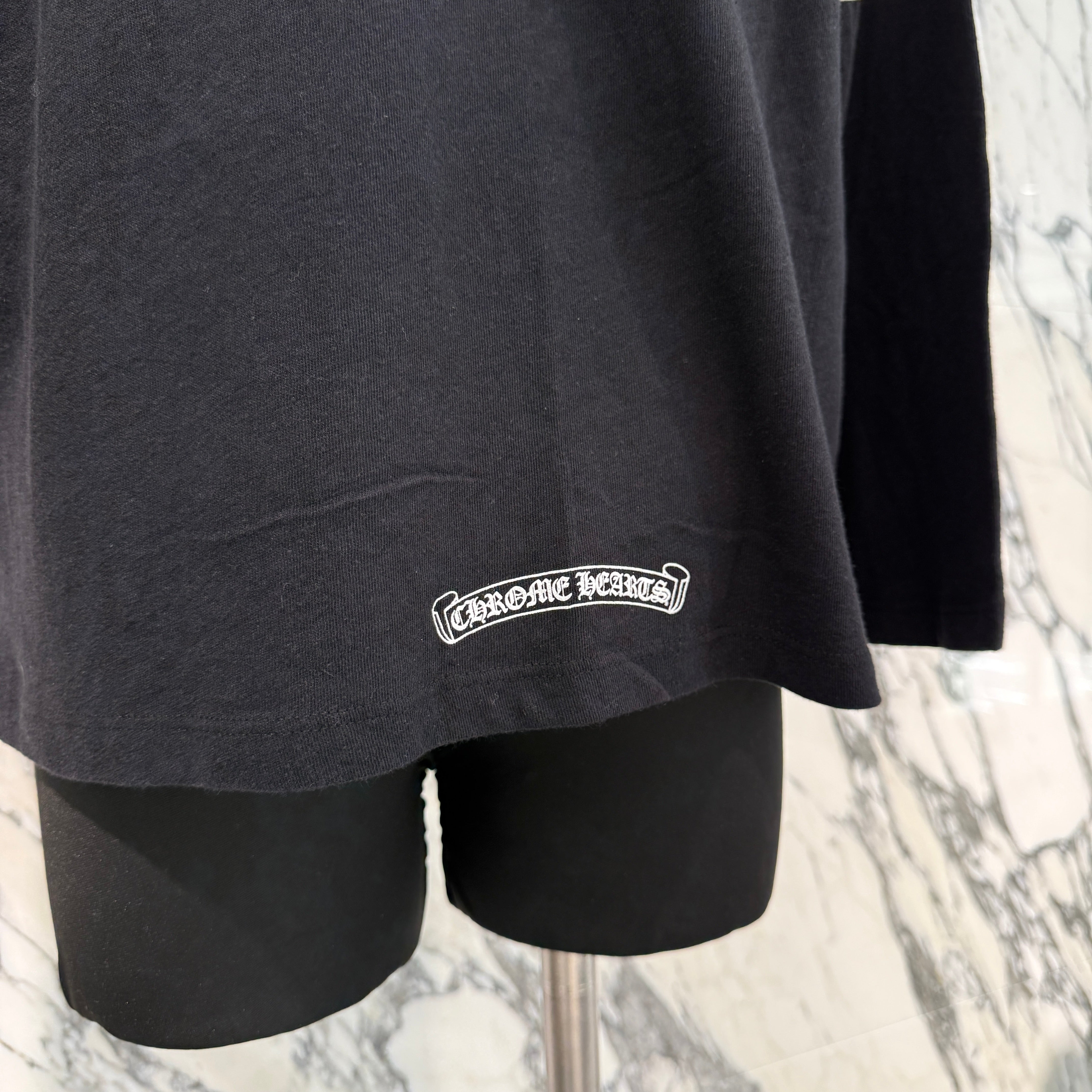 CHROME HEARTS 33 Horseshoe Long Sleeve Tee Size XS クロムハーツ 33 ホースシュー ロングスリーブＴシャツ サイズXS