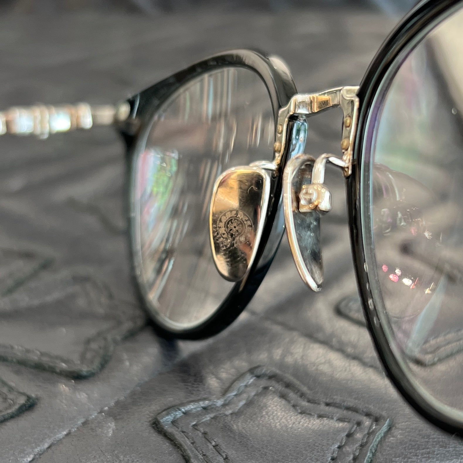 CHROME HEARTS FANX HUNEY Sunglasses Size 47口21-145 クロムハーツ
