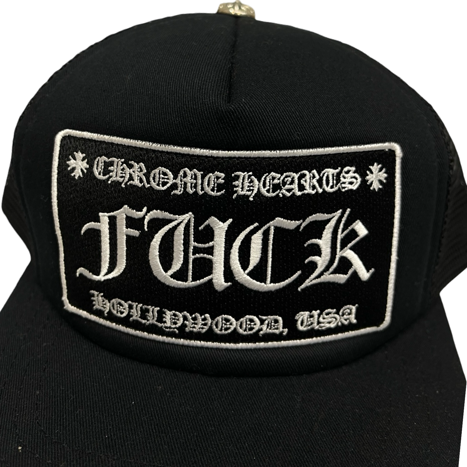 CHROME HEARTS TRUCKER FUCK CAP Size ONE SIZE（53-60）